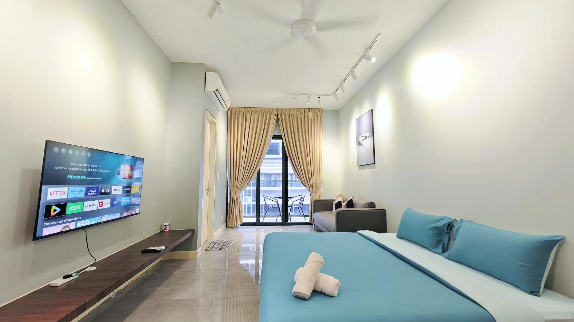 말라카 멜라카 라야의 스튜디오 아파트먼트 (40m², 프라이빗 욕실 1개) 3성급 싱글룸 객실