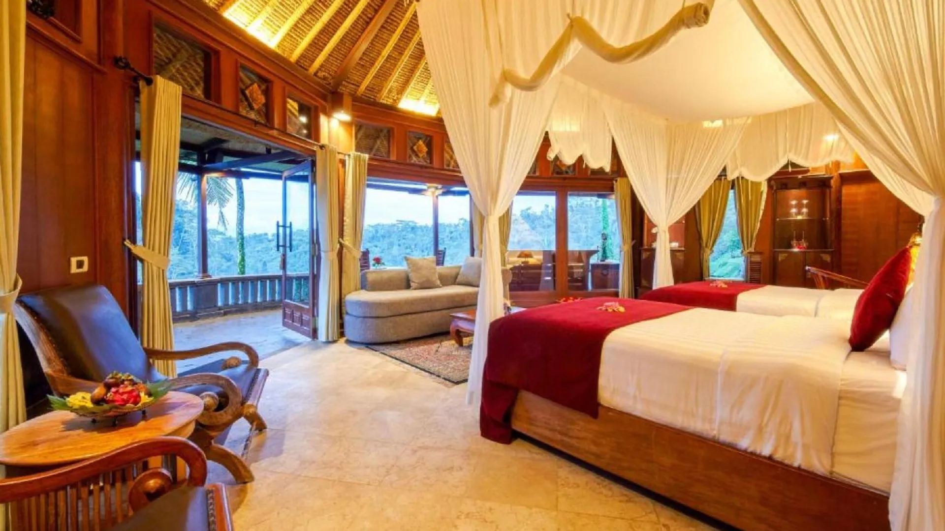 발리 바구스 자티 헬스 앤 웰빙 리트리트 4성급 호텔 전망