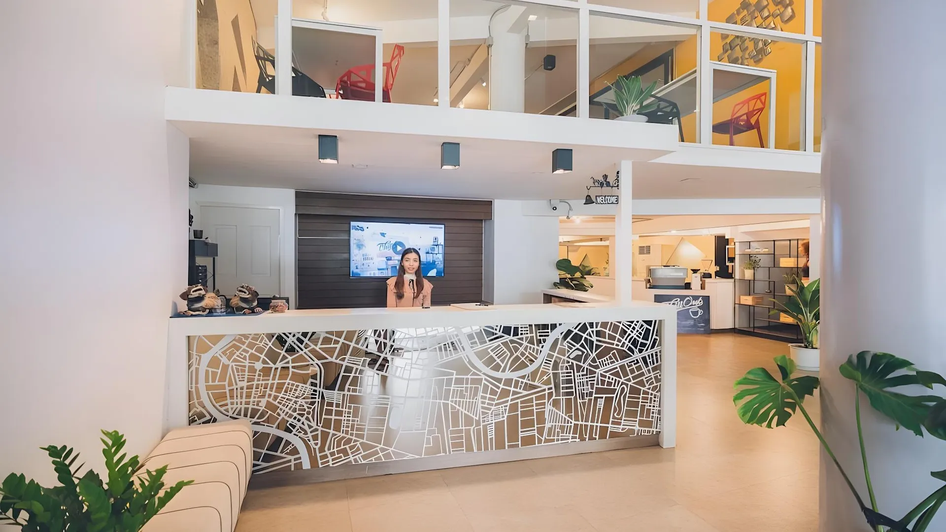 방콕 Chill Inn Bangkok 2성급 호텔 로비