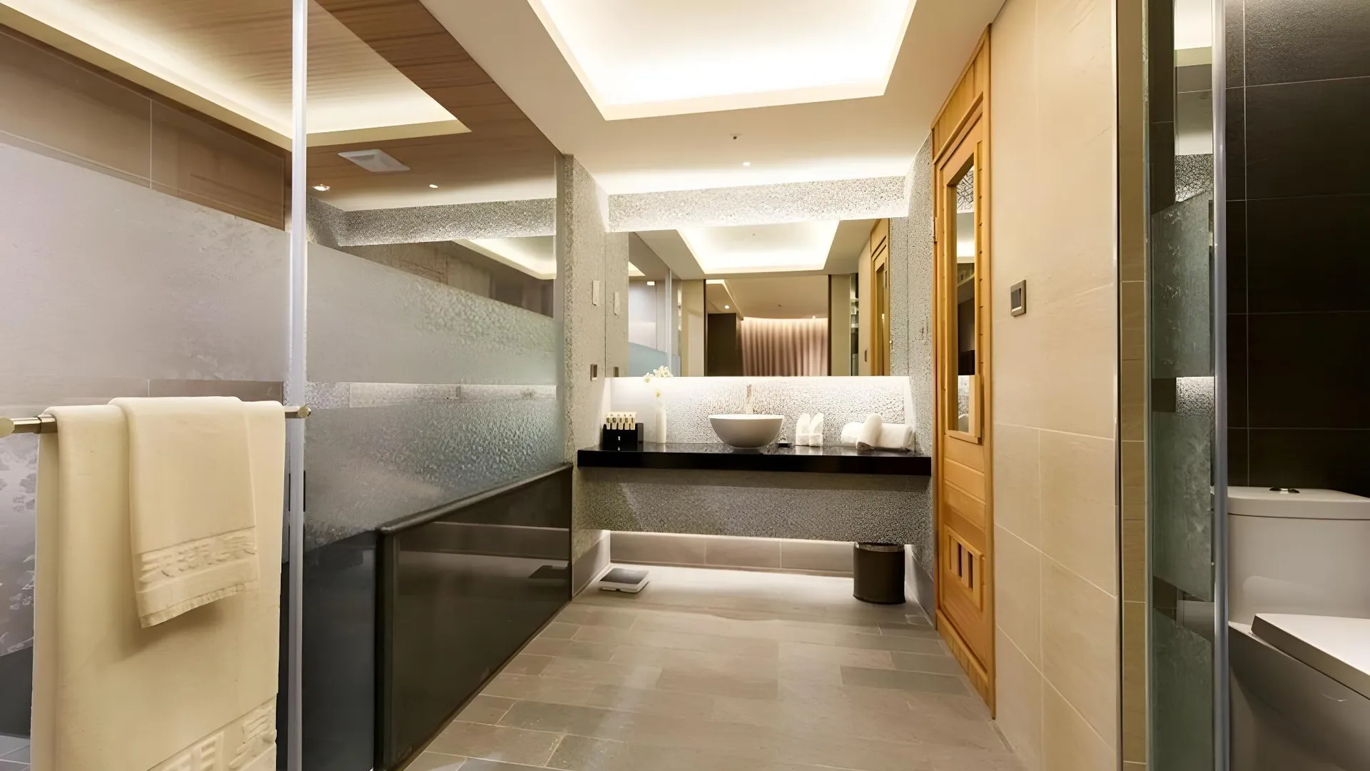 타이베이 베이토우 핫 스프링 리조트 4성급 호텔 전망