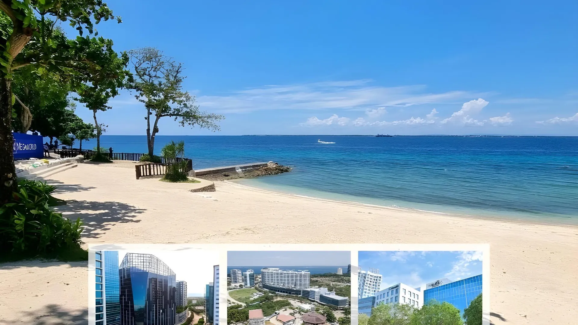 세부 막탄 섬의 아파트먼트 (45m², 침실 1개, 프라이빗 욕실 1개) 5성급 싱글룸 전망