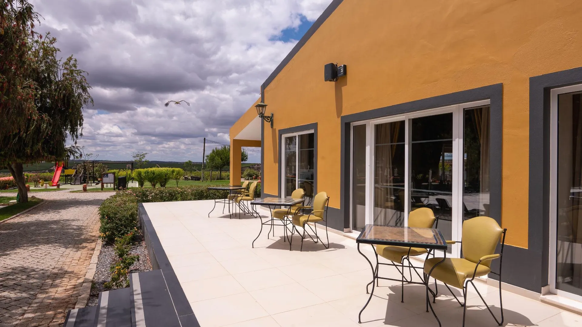 산타 비토리아 에 몸베자 Clube de Campo Vila Gale 4성급 호텔 전망