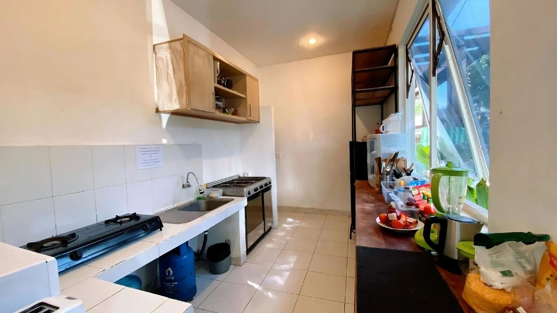 발리 팜팜스 발리 아파트먼트 2성급 호텔 레스토랑