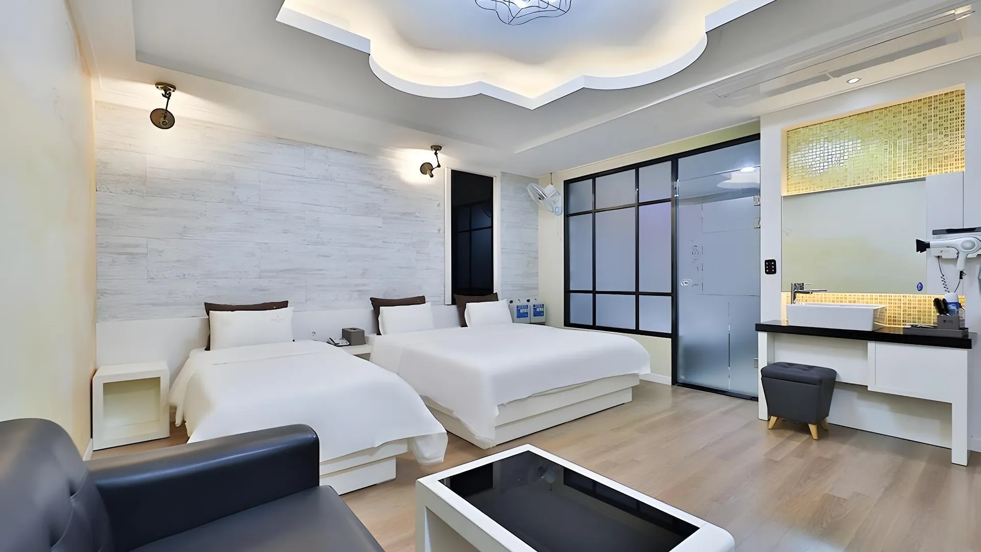 울산 도안 스테이 2성급 호텔 스위트룸