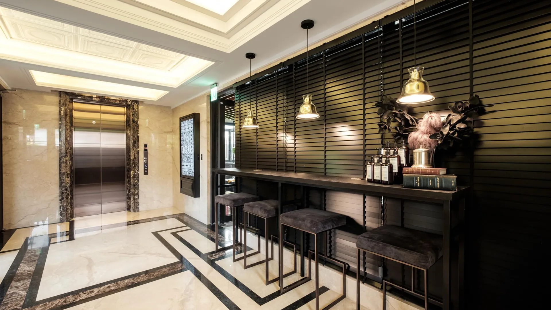 타이베이 셰 누 3성급 호텔 로비