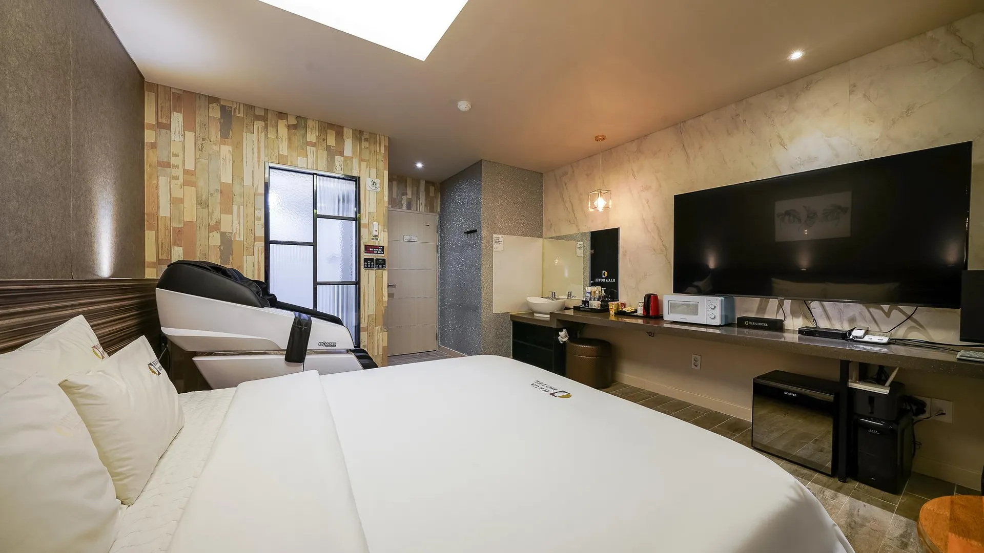 울산 울산 영남알프스 일루아 1성급 호텔 스위트룸