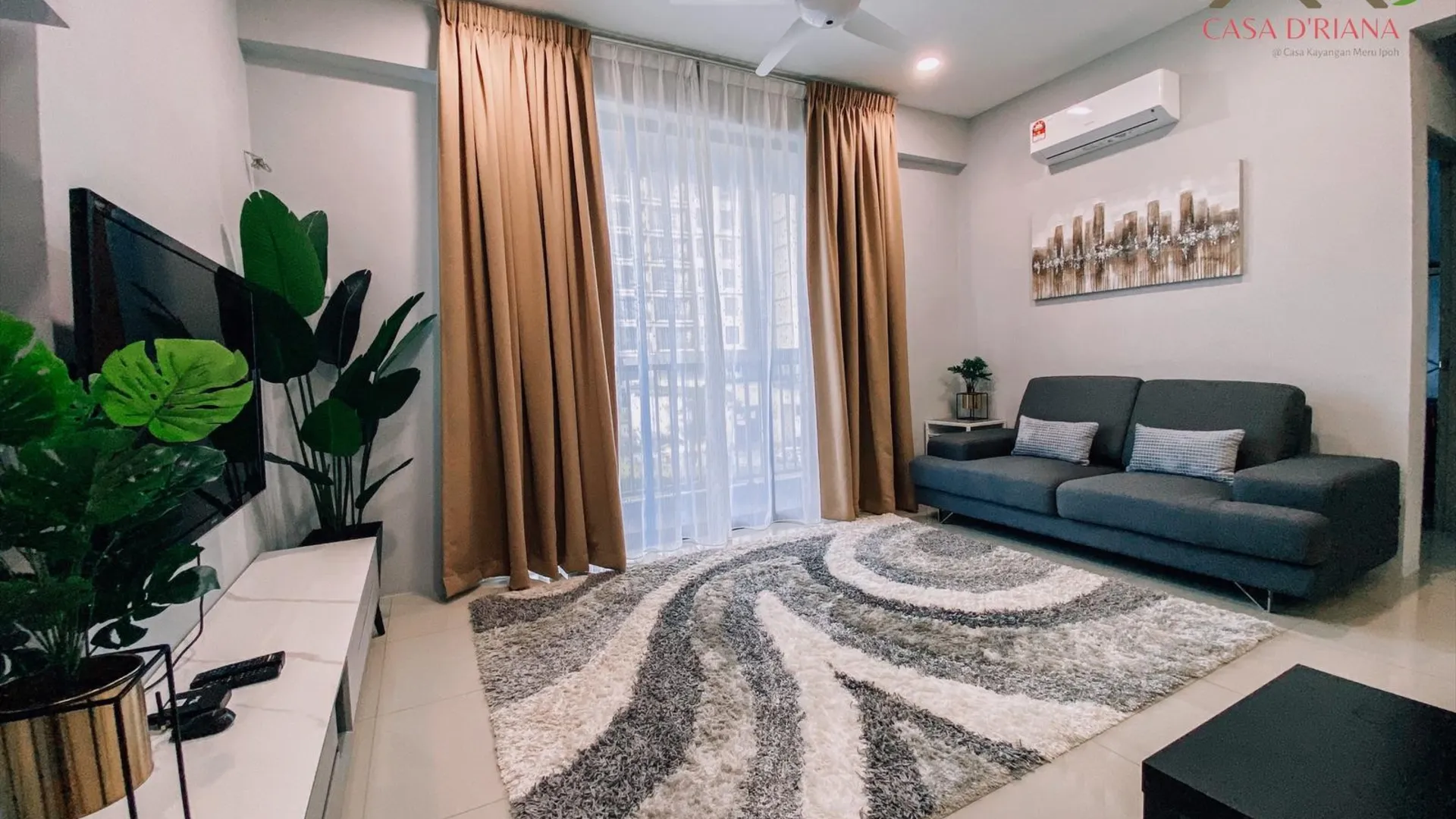 이포 캄퐁 울루 세포르의 아파트먼트 (850m², 침실 3개, 프라이빗 욕실 2개) 3성급 싱글룸 객실