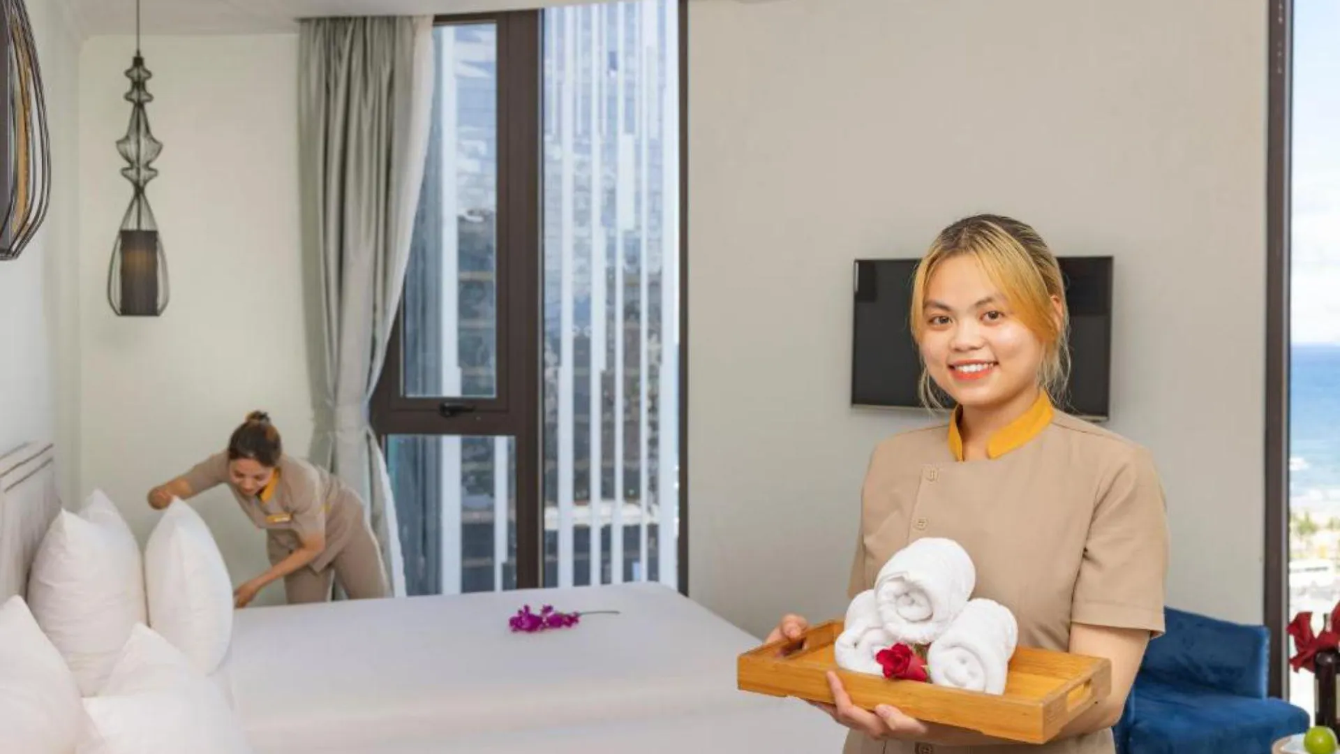 다낭 다나 아게나 반티크 호텔 4성급 호텔 객실