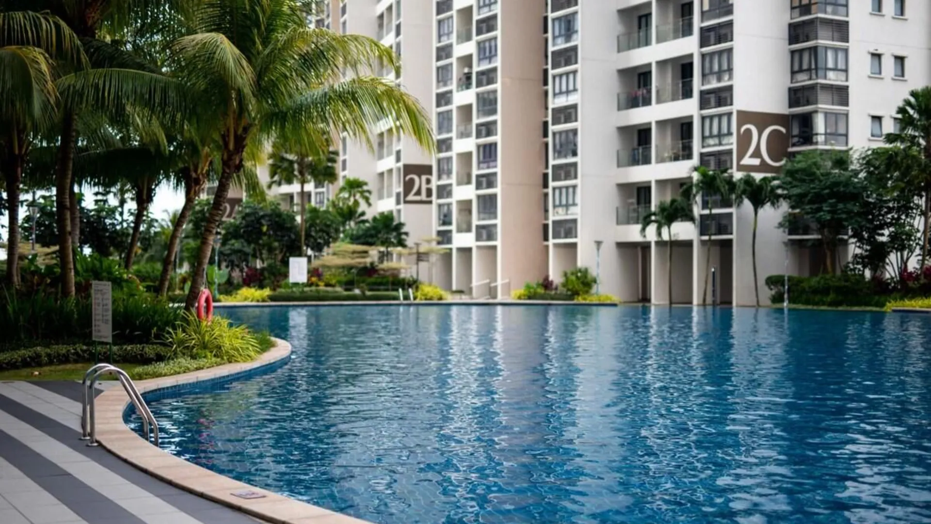 조호바루 / 조호르바루 당가베이의 프라이빗 하우스 (85m², 침실 2개, 프라이빗 욕실 2개) 4성급 게스트하우스 로비