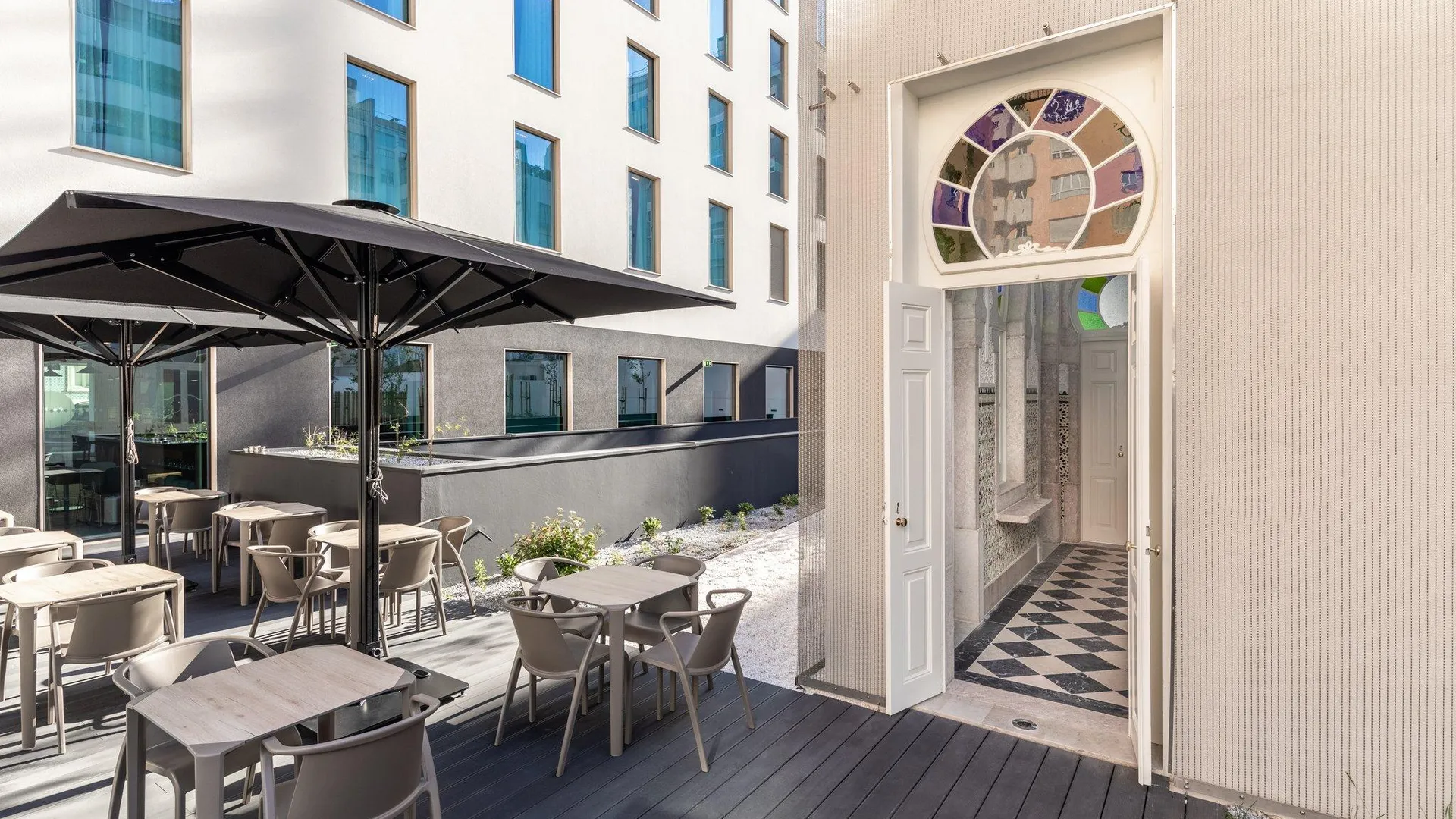 리스본 홀리데이 인 익스프레스 리스본 - 플라자 살다냐 바이 IHG 3성급 호텔 레스토랑