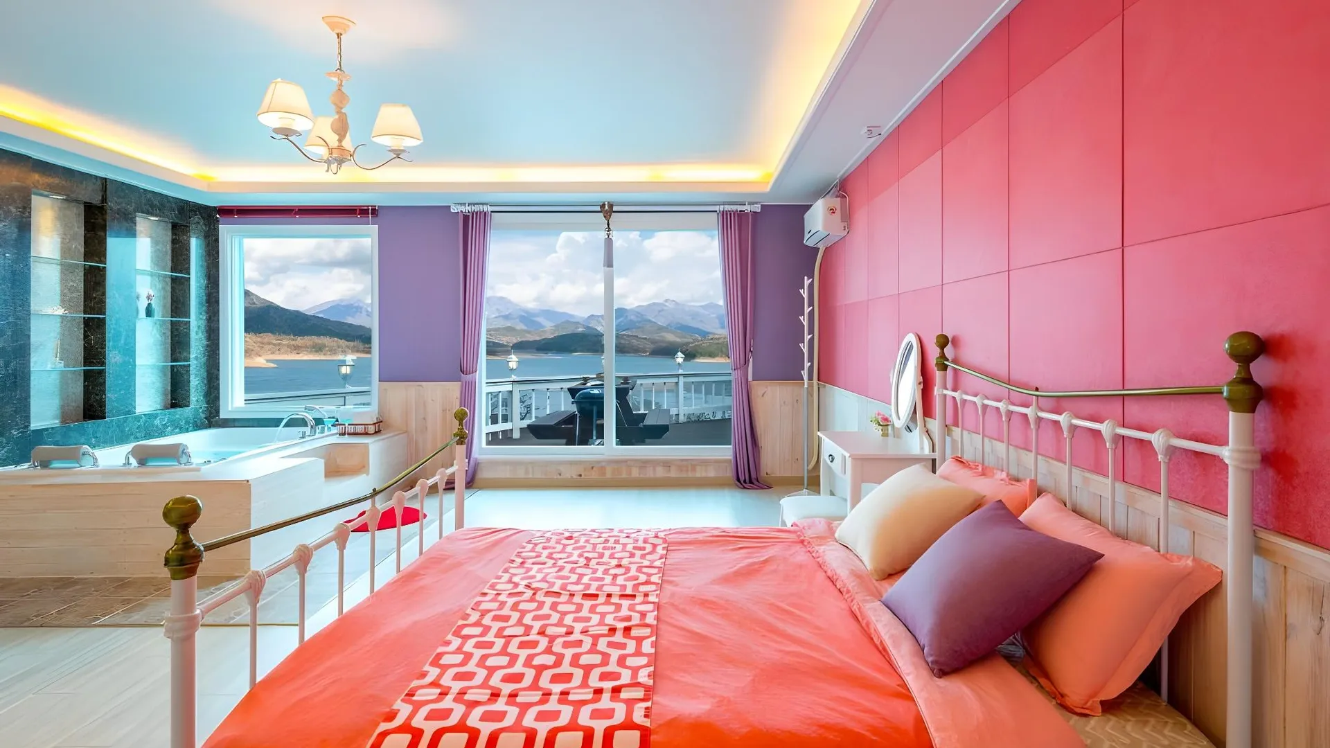 제천 호수 일출 펜션 2성급 게스트하우스 스위트룸