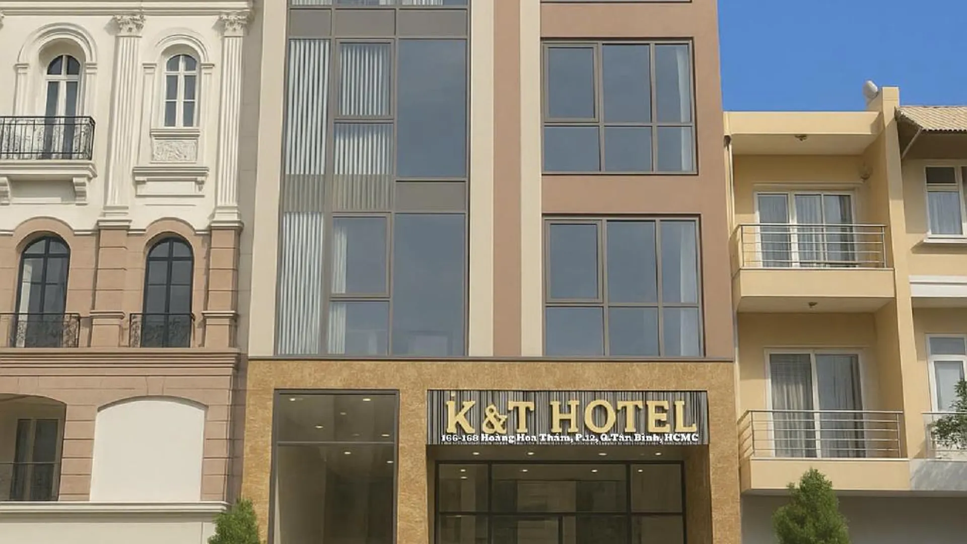 호치민 K&T 호텔 산 바이 TSN-150m 투 냐 가 T3 3성급 호텔 객실