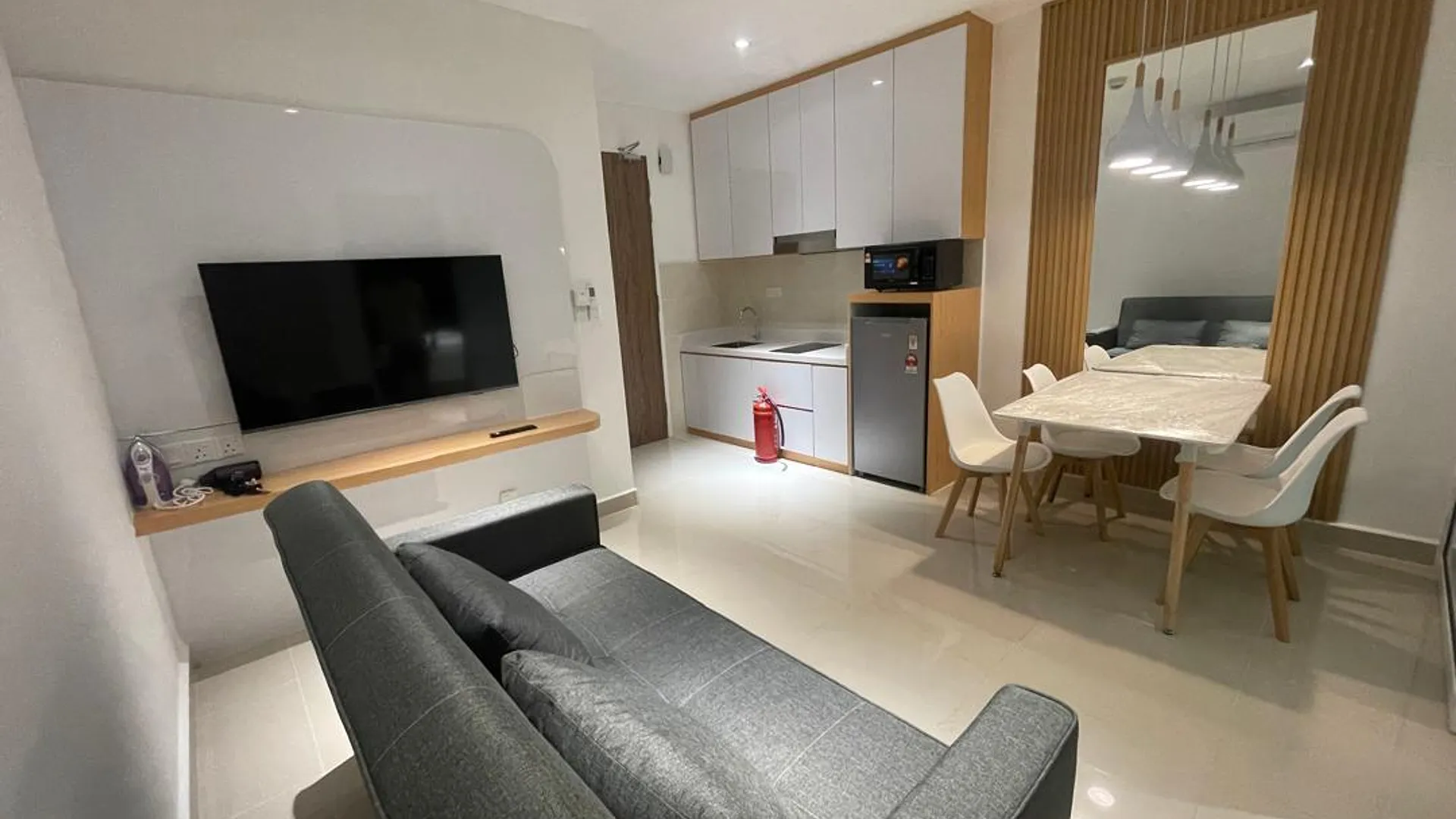 코타키나발루 시티 센터의 프라이빗 하우스 (m², 침실 2개, 프라이빗 욕실 1개) 3성급 싱글룸 전망