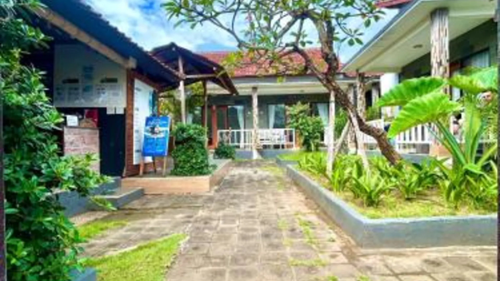 발리 Sambu Bungalow 3성급 호텔 레스토랑