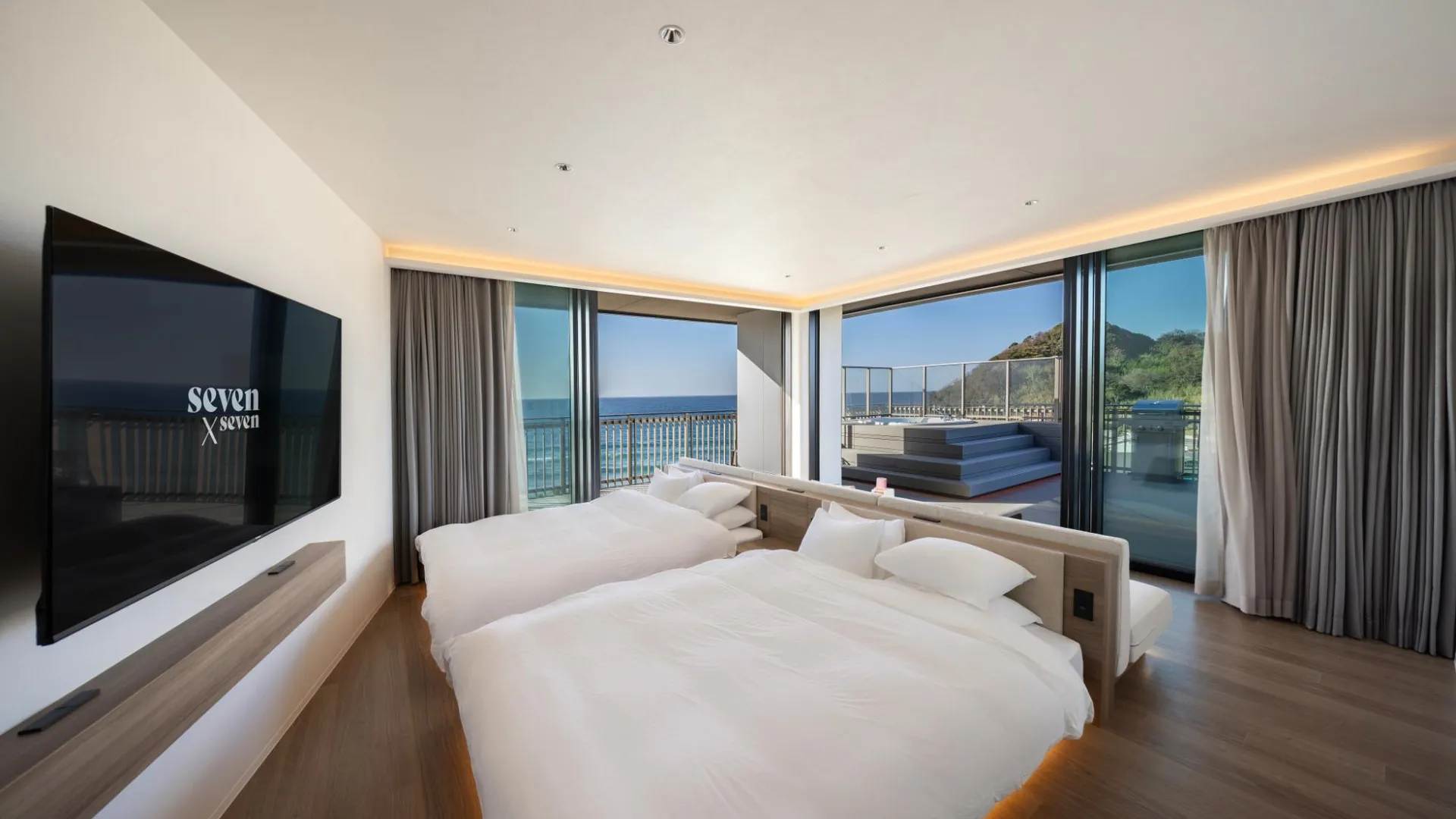 후쿠오카 세븐 x 세븐 이토시마 4성급 호텔 스위트룸