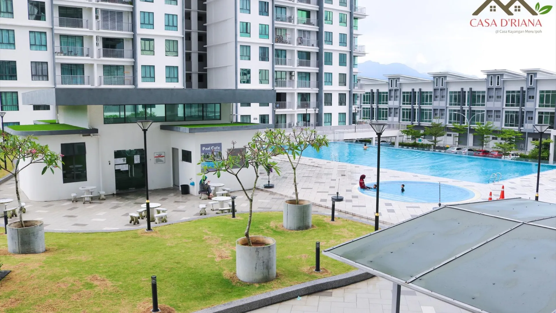 이포 캄퐁 울루 세포르의 아파트먼트 (850m², 침실 3개, 프라이빗 욕실 2개) 3성급 싱글룸 외관