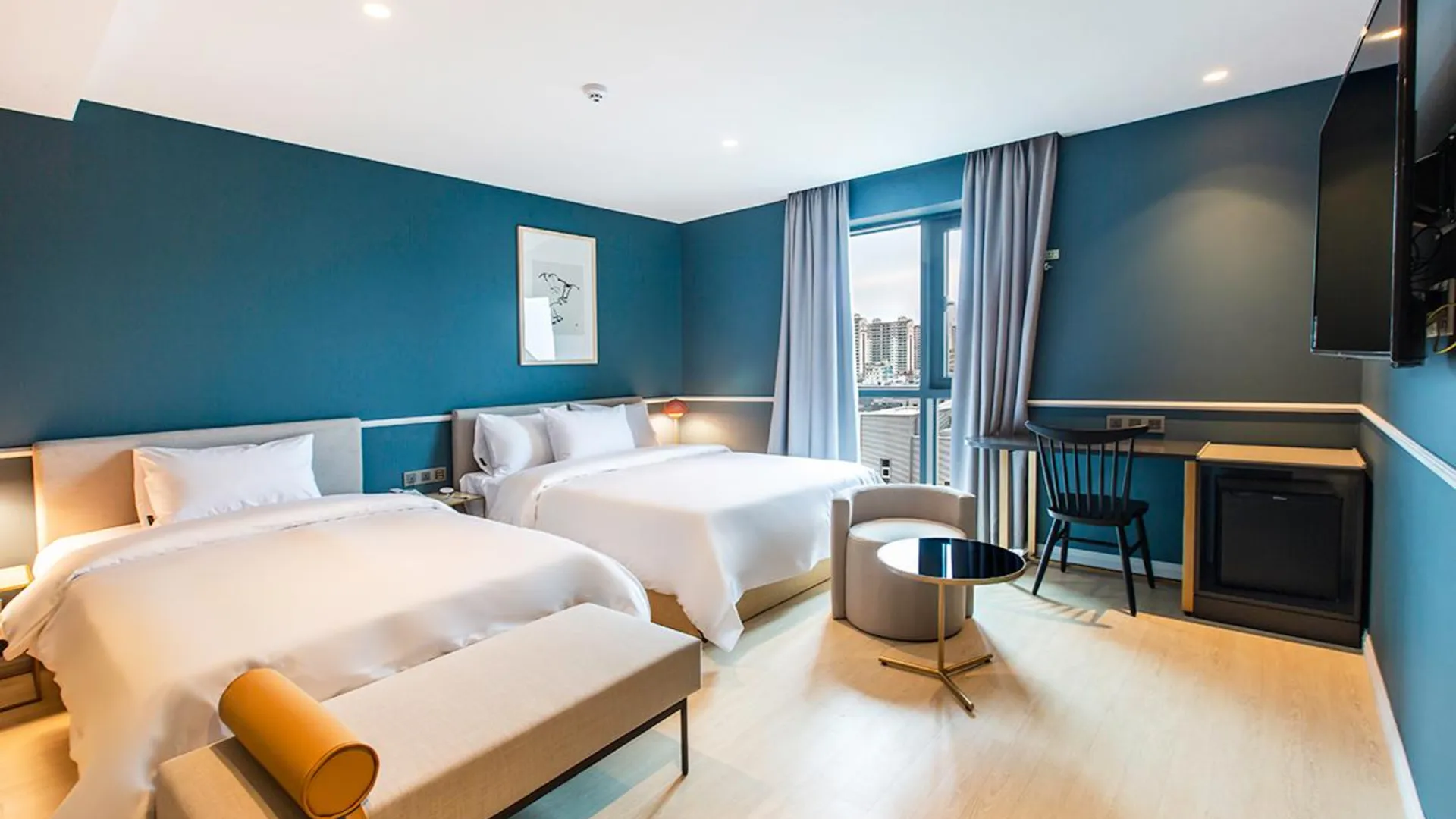 울산 브라운도트 삼산 1성급 호텔 스위트룸