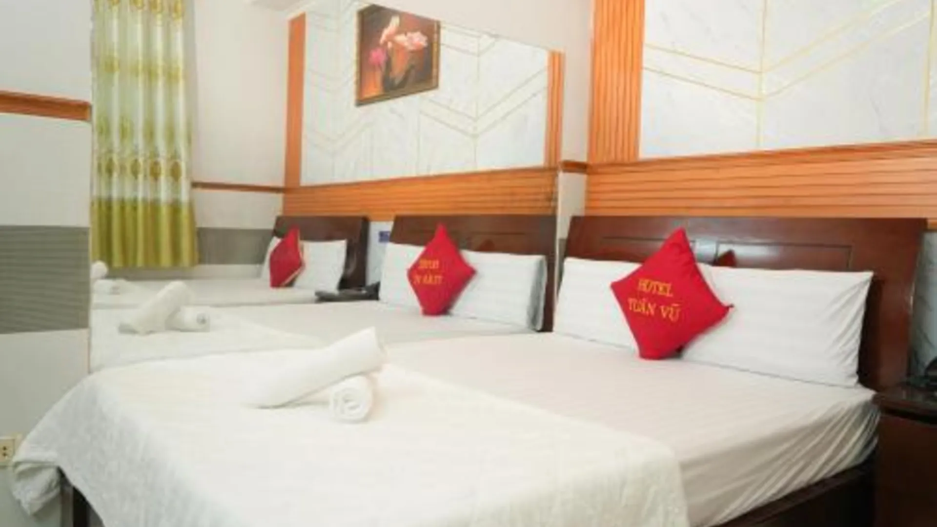 호치민 Khách sạn Tuấn Vũ 1성급 호텔 로비