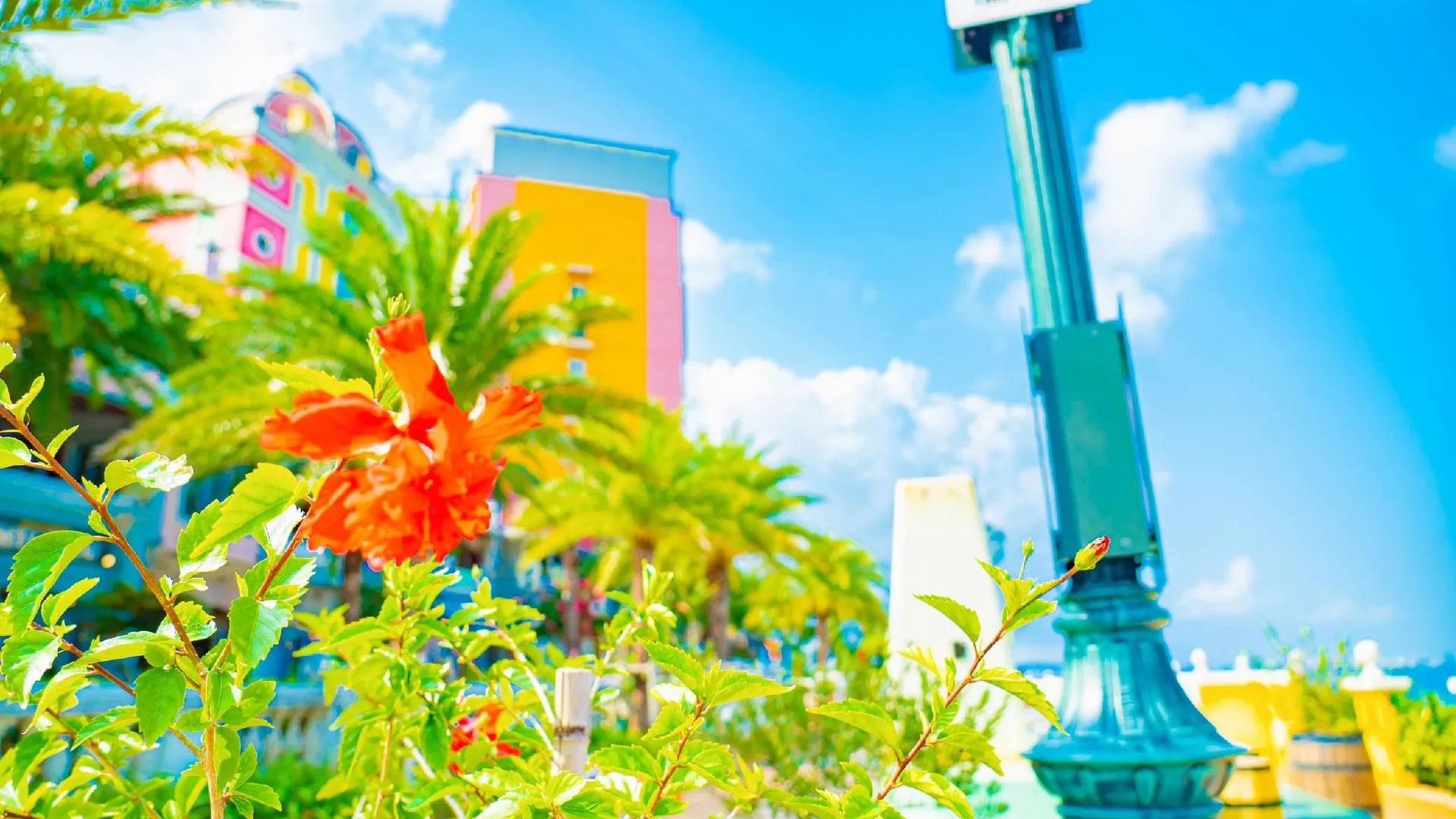 오키나와 본섬 미스터 긴조 그랜드 블루 차탄 3성급 호텔 로비