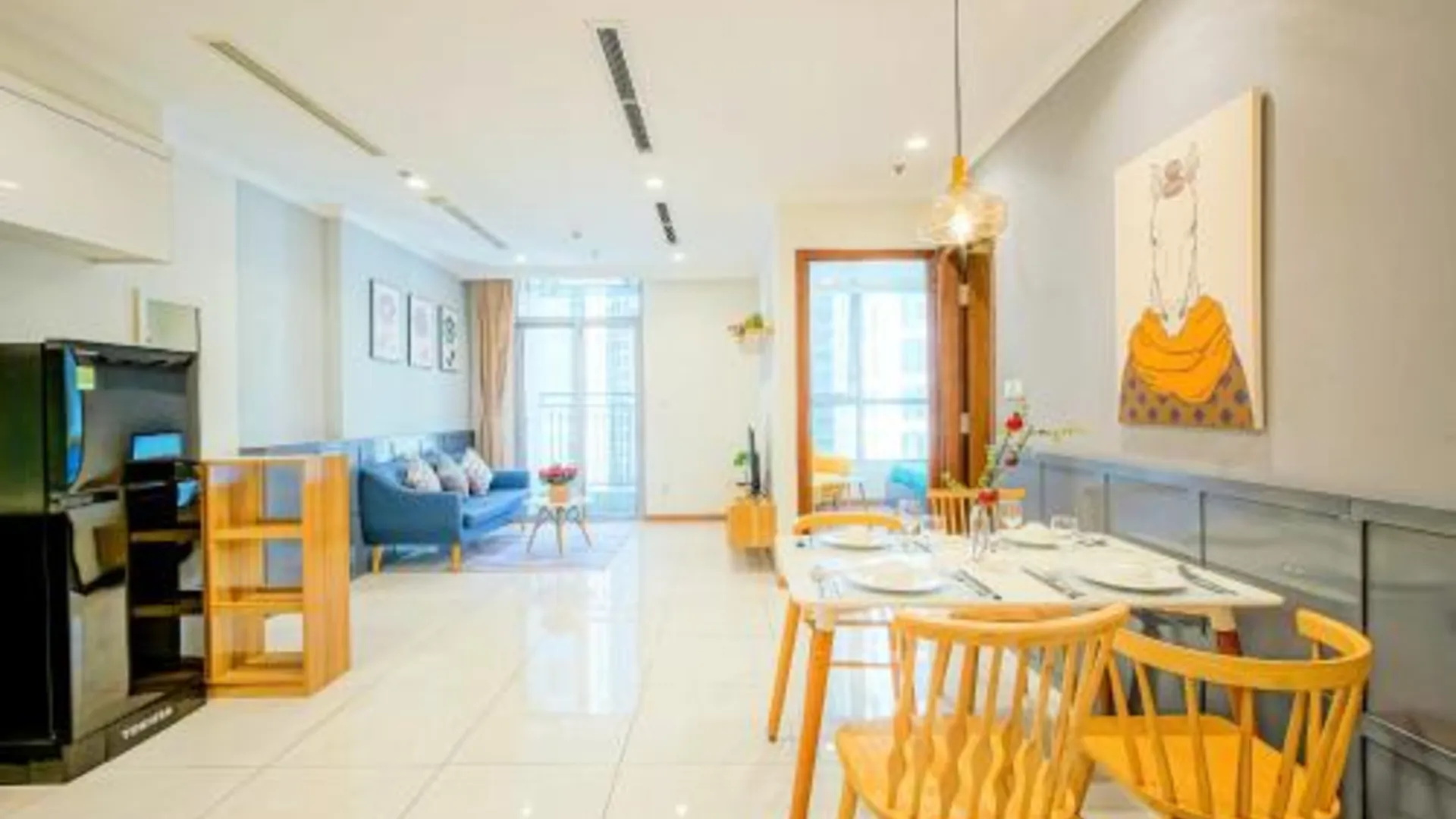 호치민 래디슨 럭셔리 아파트-랜드마크 81 지역 앤 그레이트 파크 3성급 게스트하우스 객실