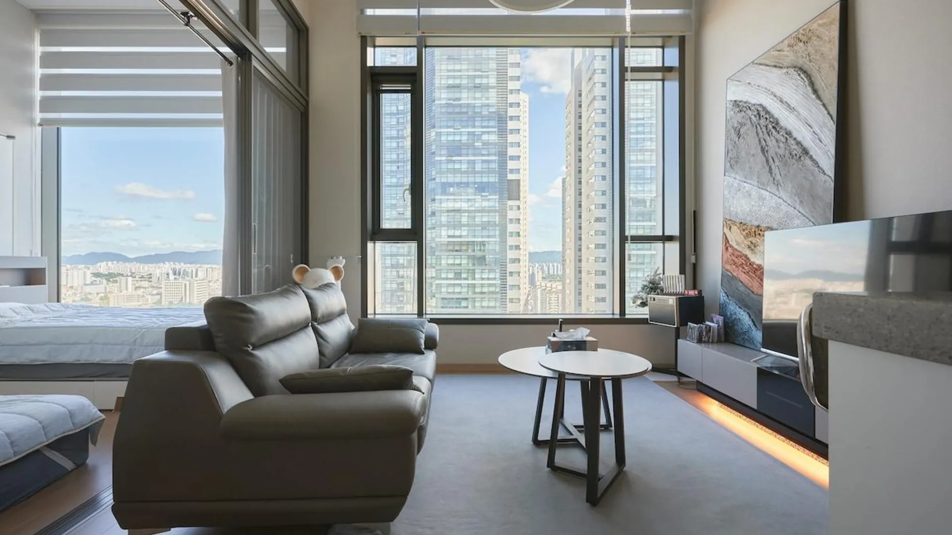 서울 광진의 프라이빗 하우스 (m², 침실 2개, 프라이빗 욕실 1개) 3성급 싱글룸 스위트룸