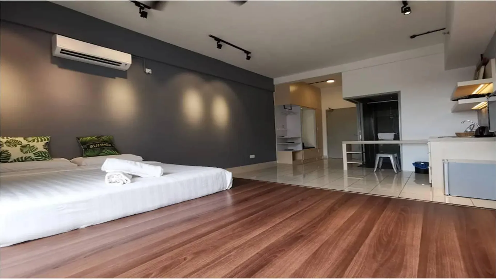 코타키나발루 탄중 아루의 아파트먼트 (40m², 침실 1개, 프라이빗 욕실 1개) 3성급 게스트하우스 객실