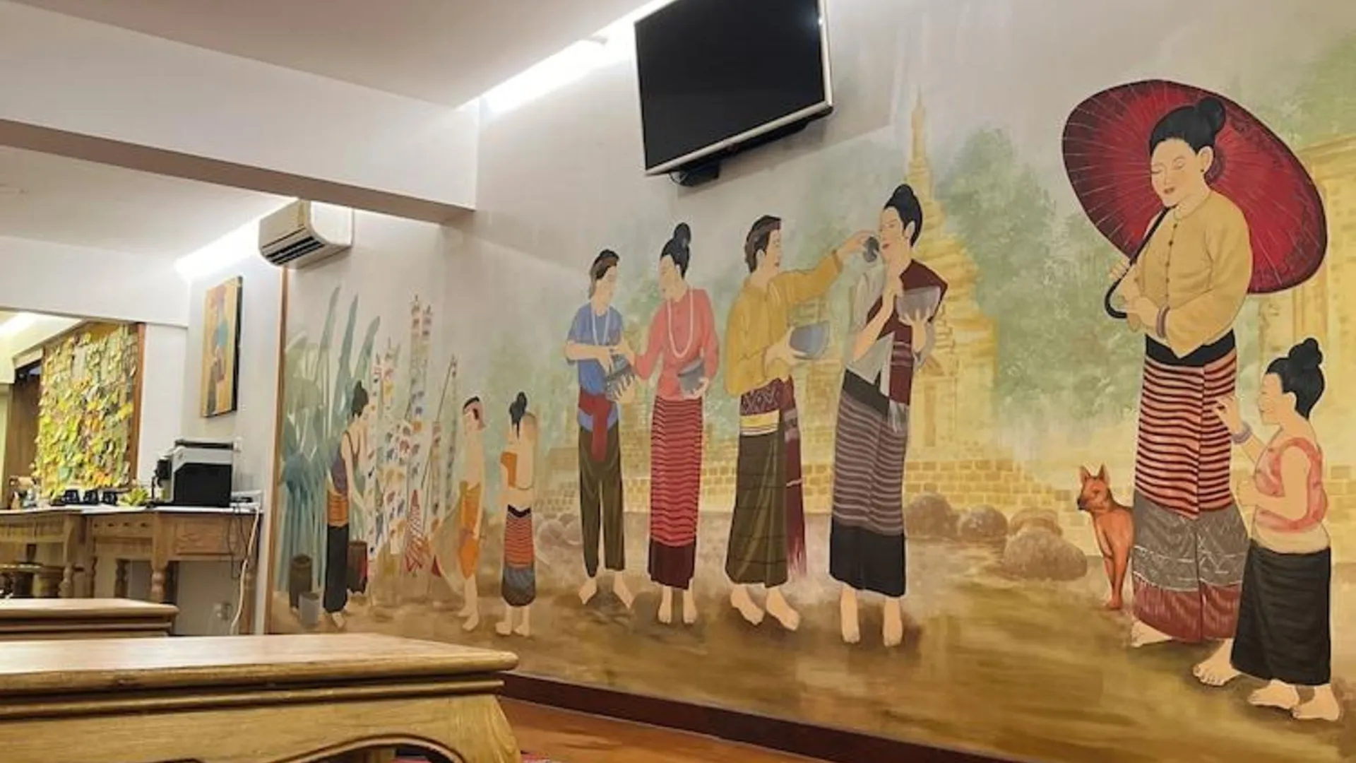 방콕 Mariya Lady Hostel At Suvarnabhumi Airport - Female Only 2성급 호텔 로비