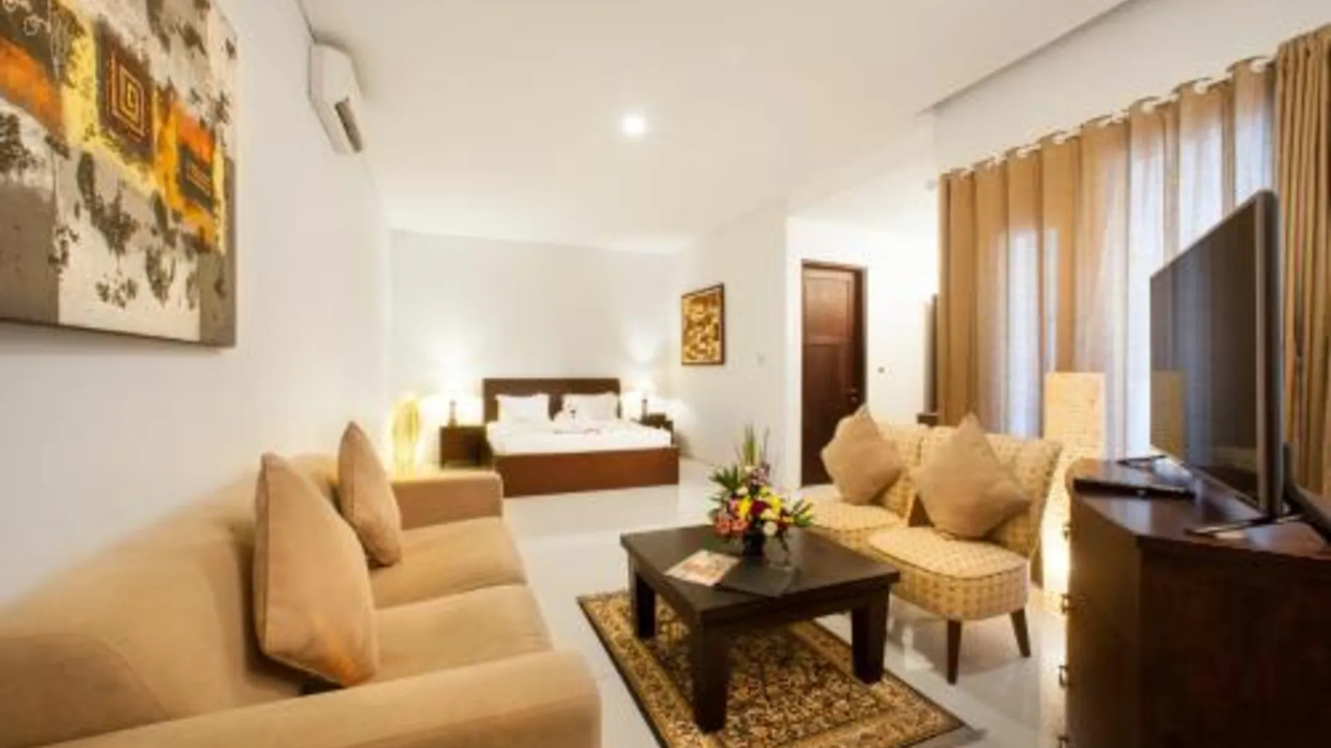 발리 더 래디언트 호텔 앤 스파 3성급 호텔 전망