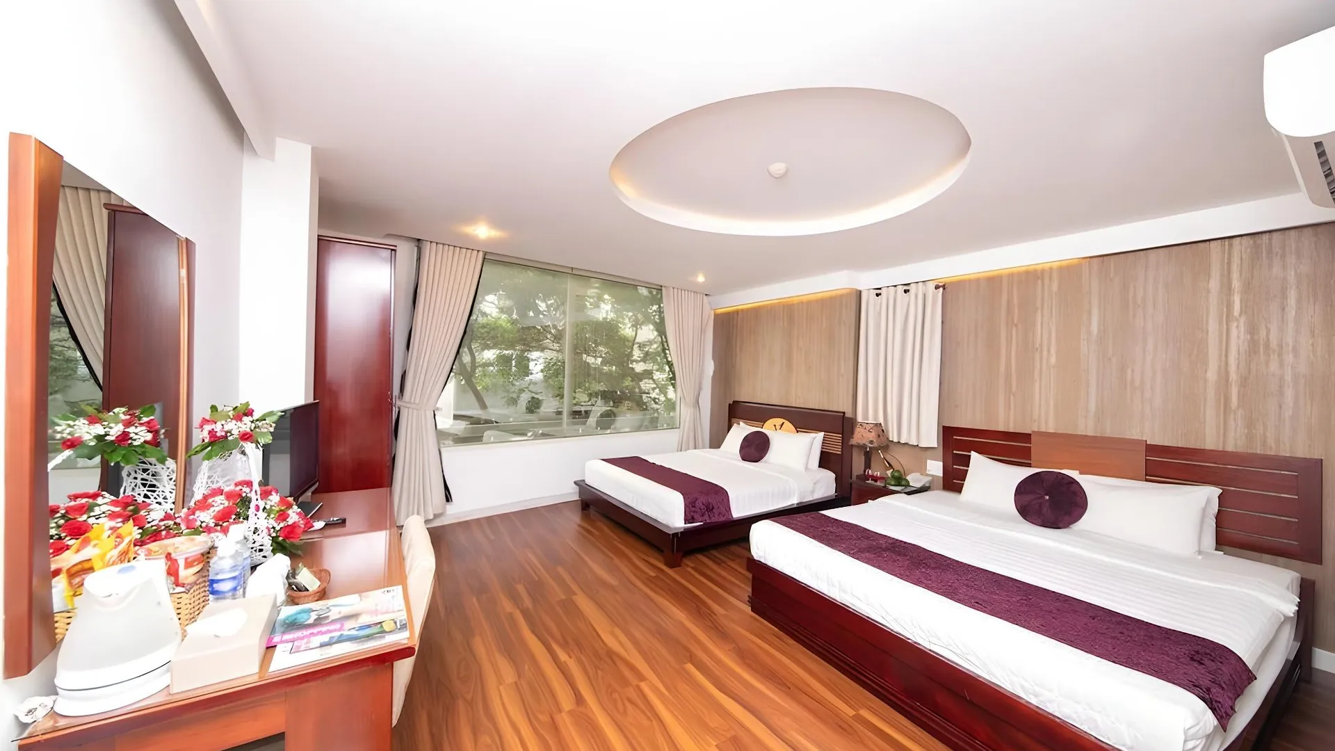 호치민 로사 호텔 앤 스파 2성급 호텔 전망