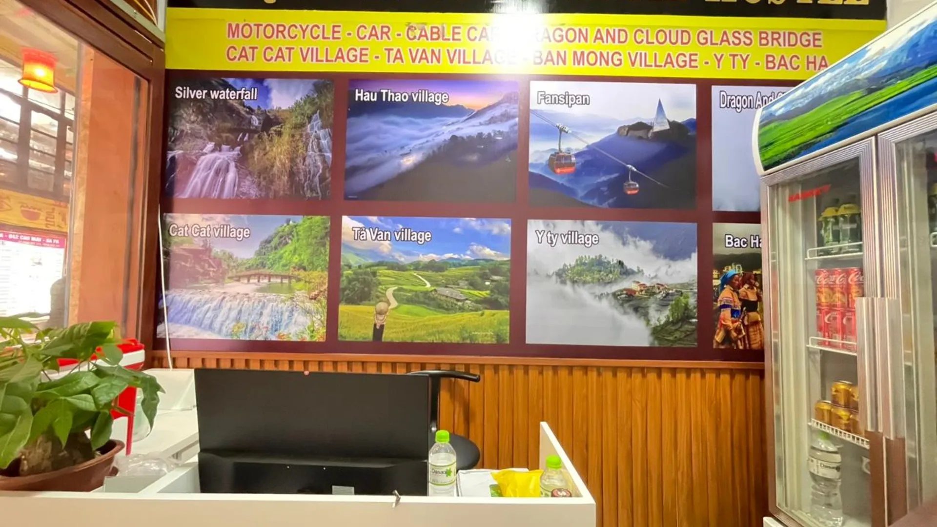 사파 사빠 도심의 프라이빗 하우스 (100m², 침실 3개, 프라이빗 욕실 7개) 4성급 게스트하우스 로비