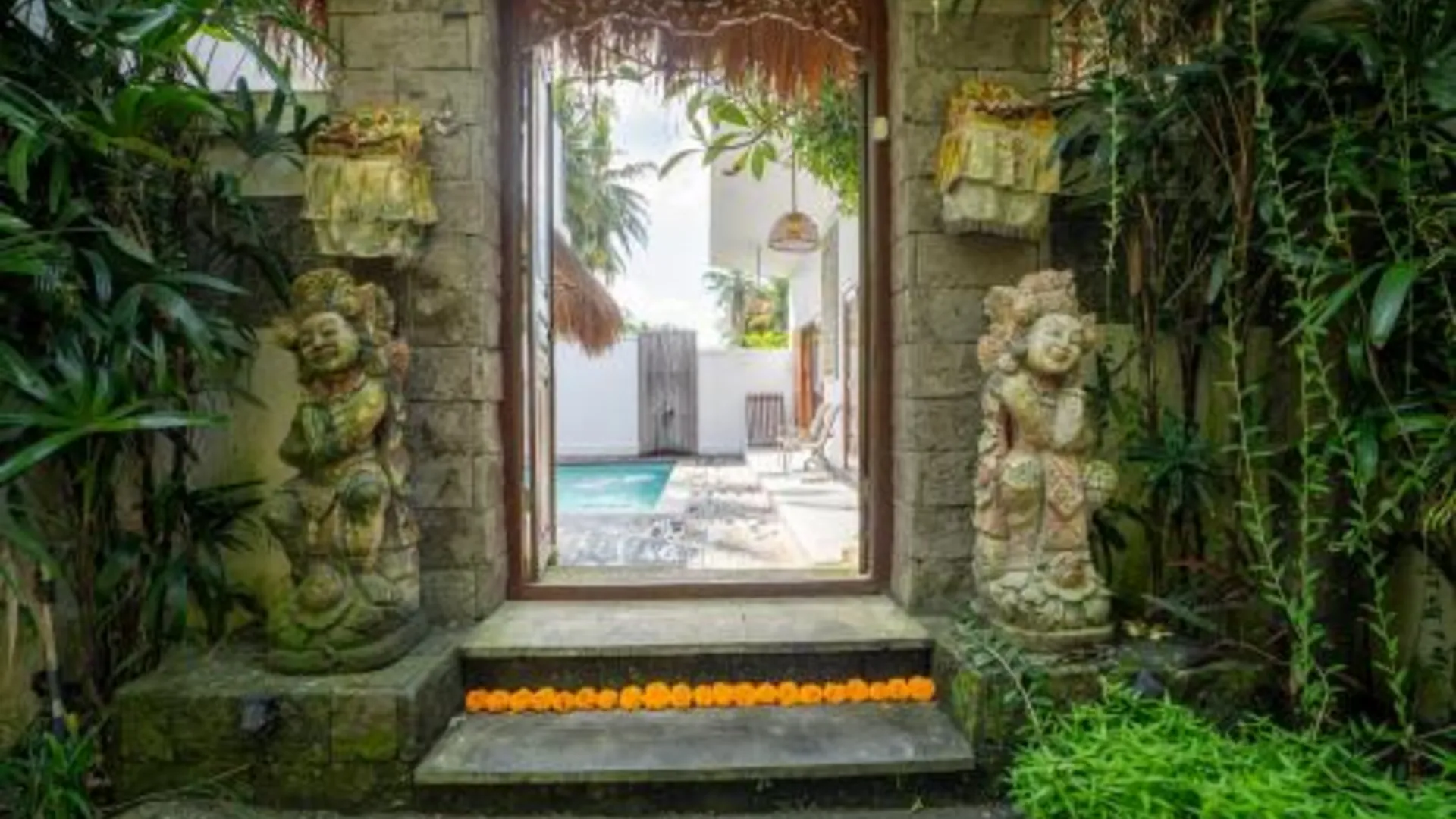 발리 Luxury Villa Ada Padi Ubud 3성급 호텔 전망