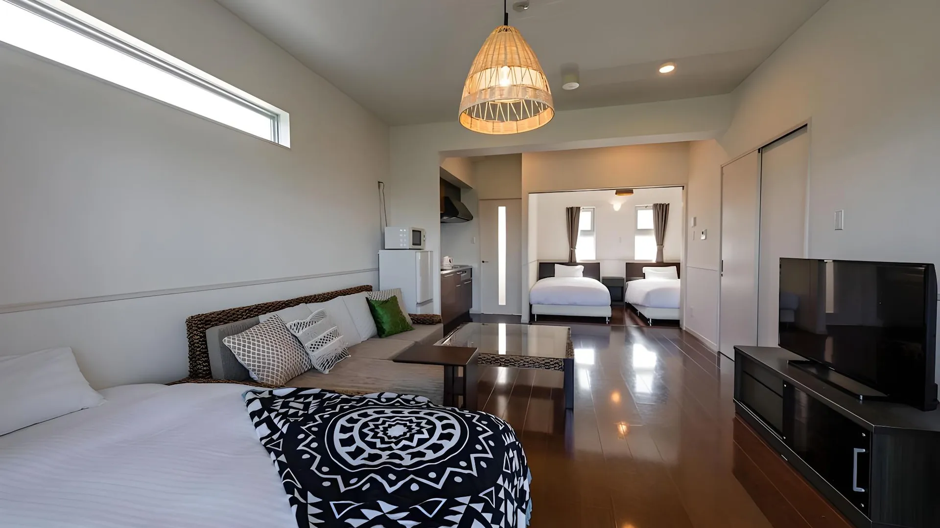 오키나와 본섬 오디시스 온나 리조트 호텔 3성급 호텔 스위트룸