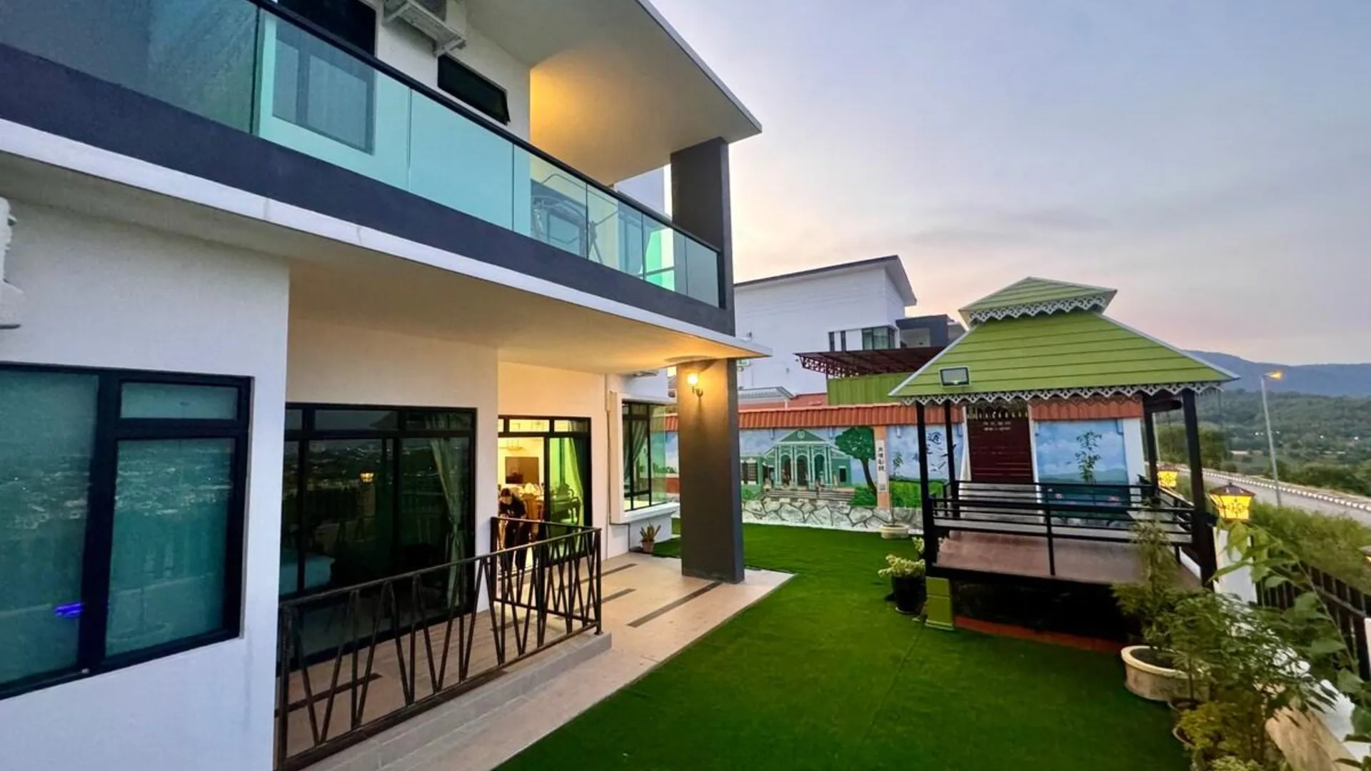 라하트 라핫의 프라이빗 하우스 (m², 침실 8개, 프라이빗 욕실 9개) 4성급 싱글룸 로비