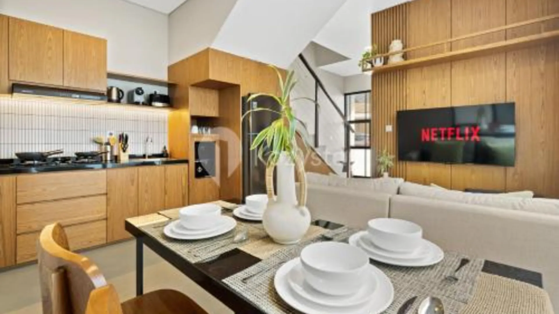 발리 울루와투의 빌라 (105m², 침실 3개, 프라이빗 욕실 2개) 4성급 게스트하우스 전망