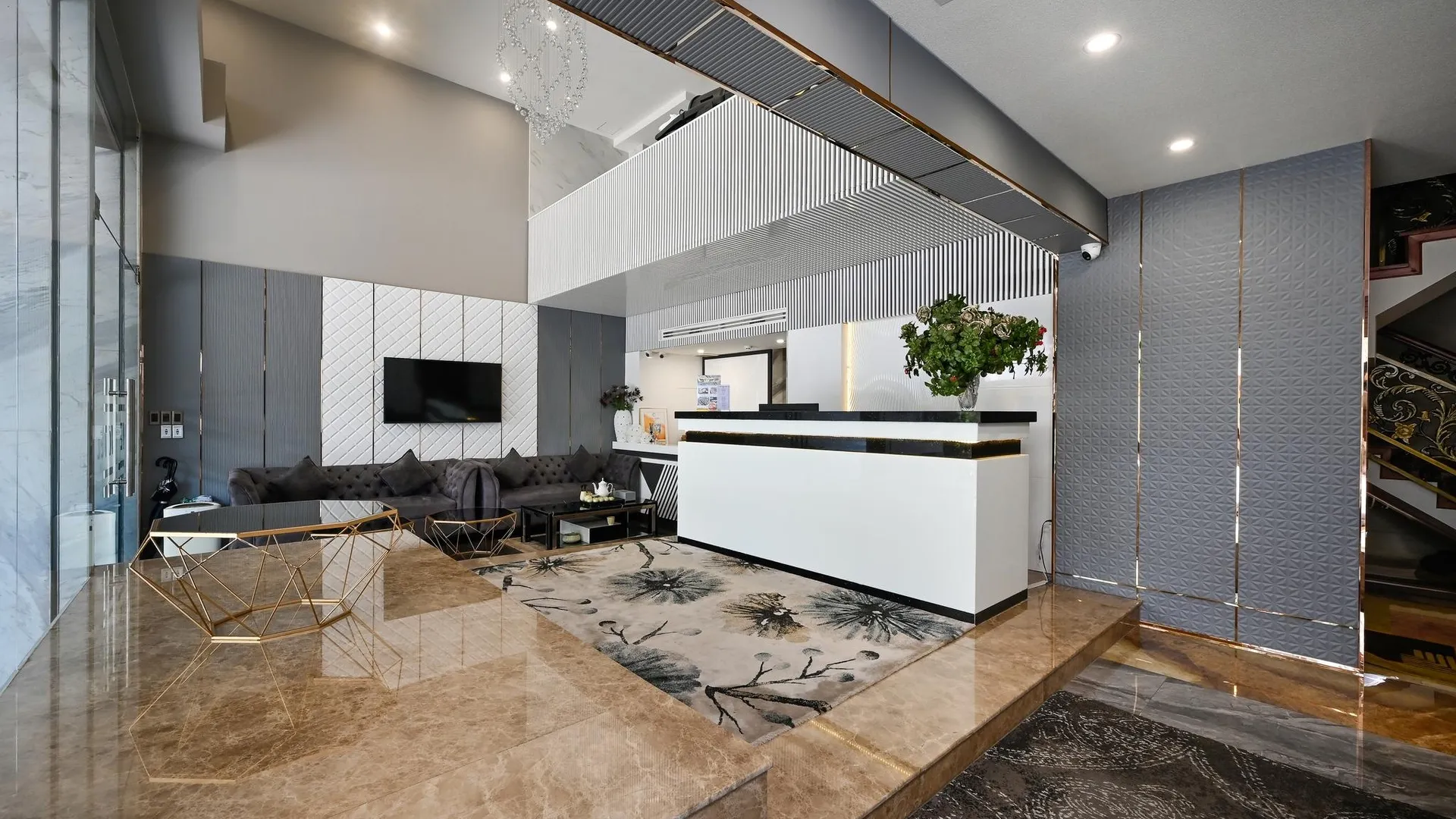 호치민 더 문 1 호텔 3성급 호텔 레스토랑