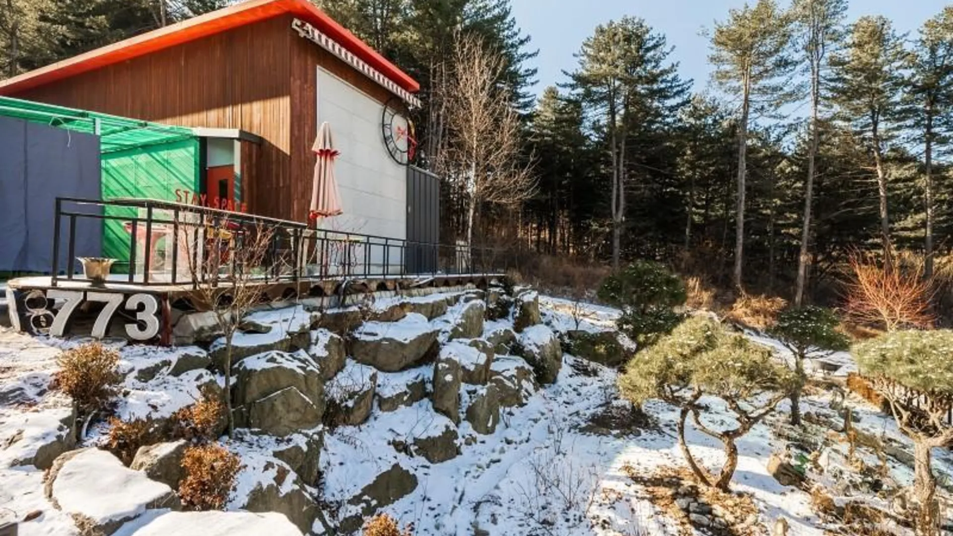 가평 가평 갤러리774펜션 1성급 게스트하우스 전망