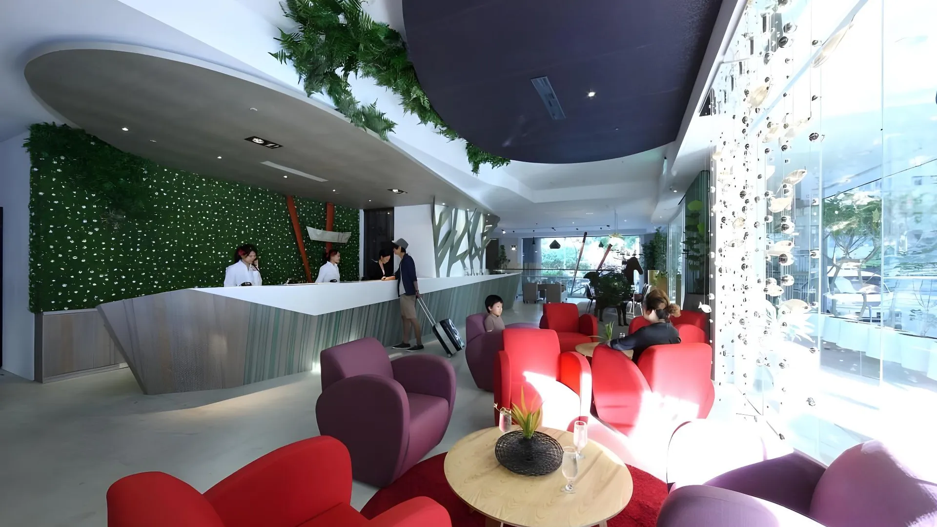 타이베이 호텔데이 플러스 단수이 3성급 호텔 로비