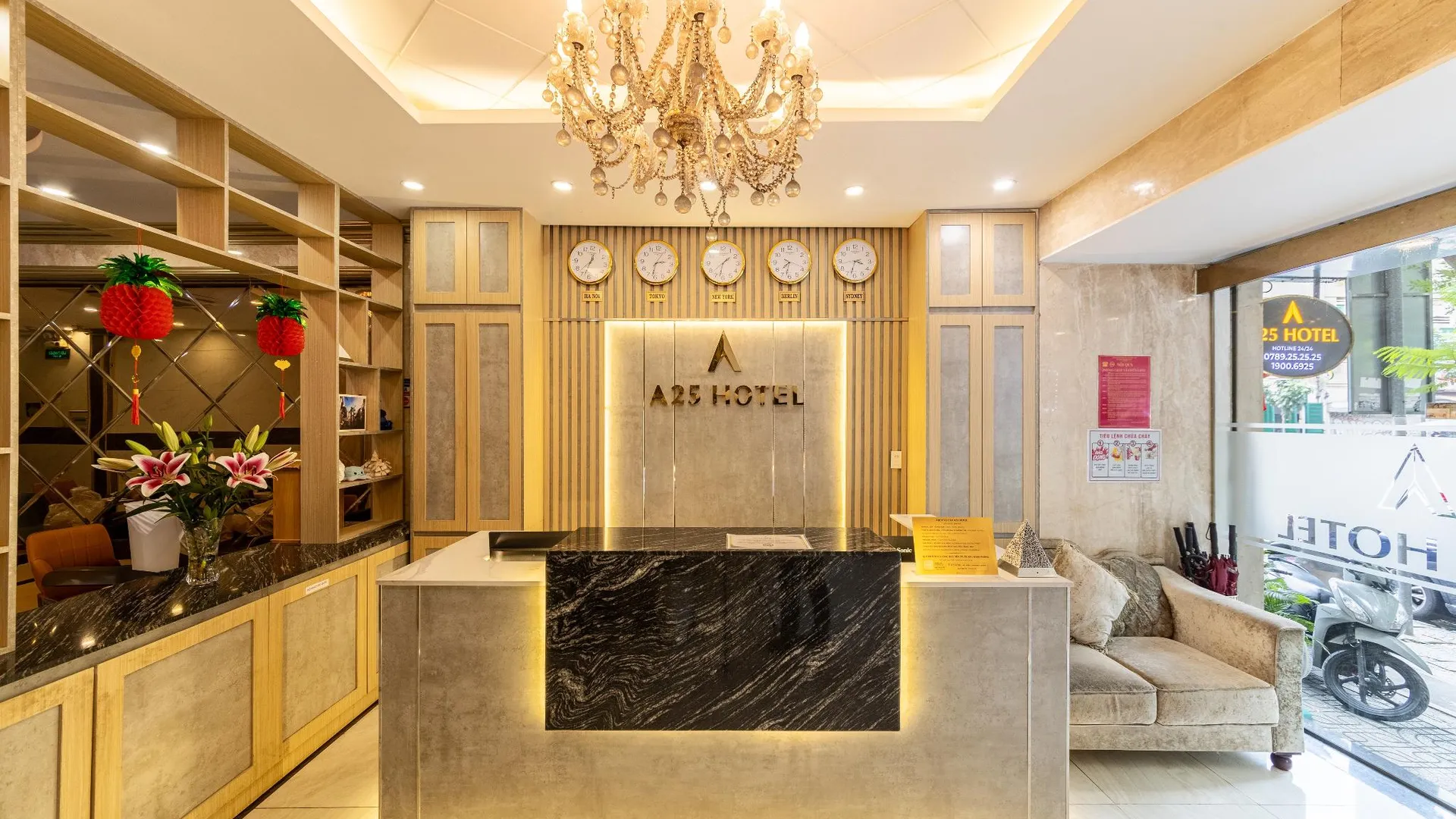 호치민 A25 호텔 - 75 레 티 홍 감 2성급 호텔 수영장