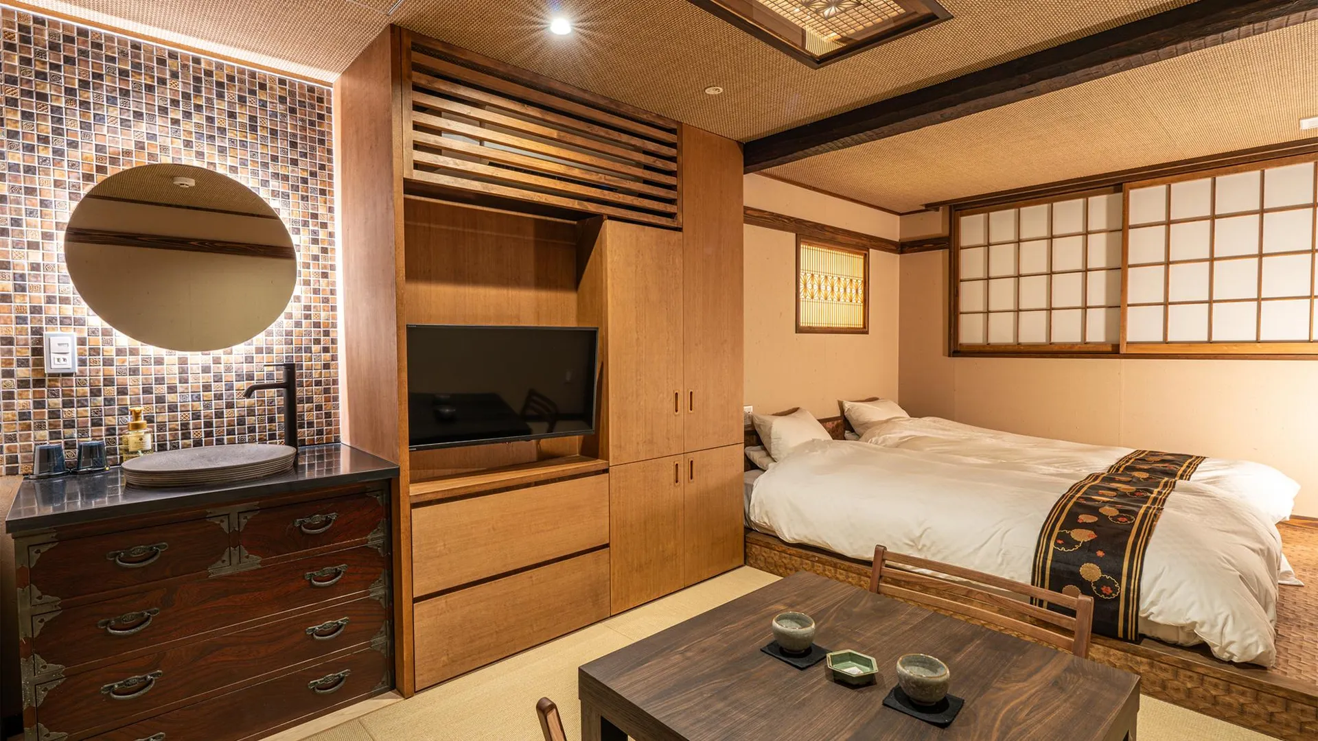 교토 교토 노 야도 - 기온 노 츠키 5성급 호텔 스위트룸