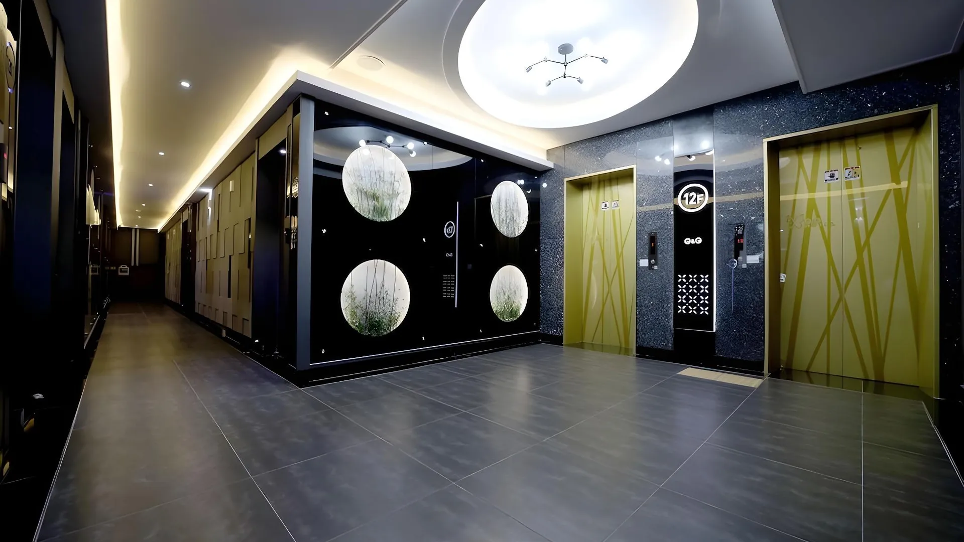 울산 도안 스테이 2성급 호텔 로비