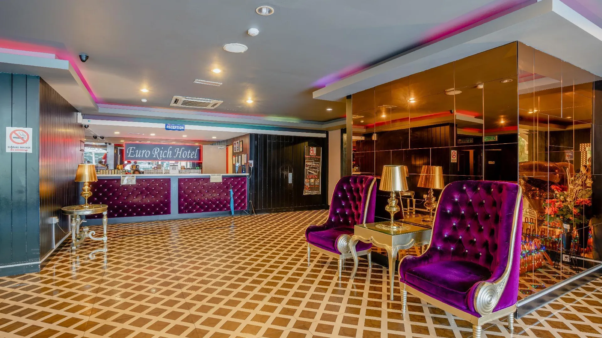 말라카 유로 리치 호텔 멜라카 2성급 호텔 레스토랑