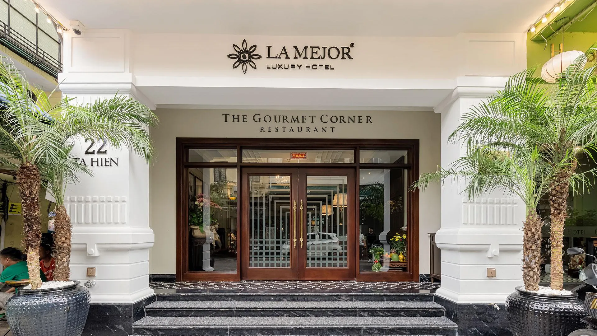 하노이 라 메조르 호텔 앤 스카이 바 4성급 호텔 레스토랑