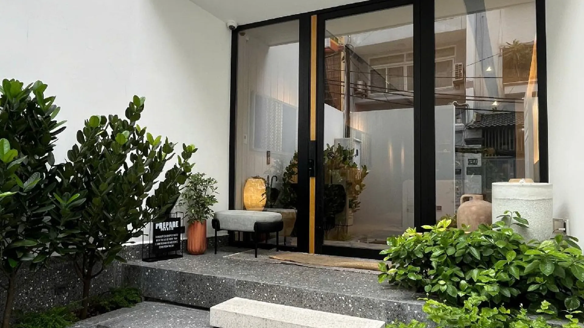 호치민 디 에이하우스 빌딩 5성급 호텔 외관