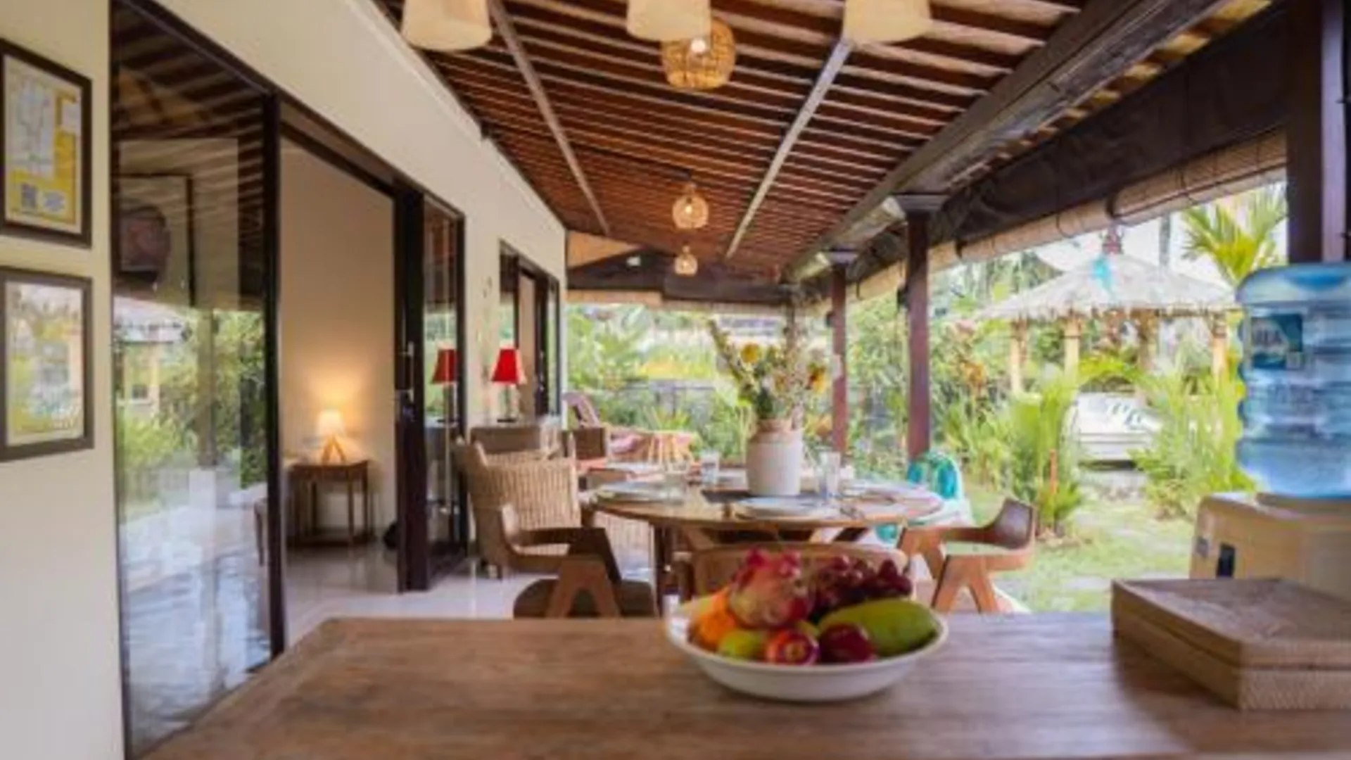 발리 우붓의 빌라 (100m², 침실 2개, 프라이빗 욕실 2개) 4성급 게스트하우스 외관