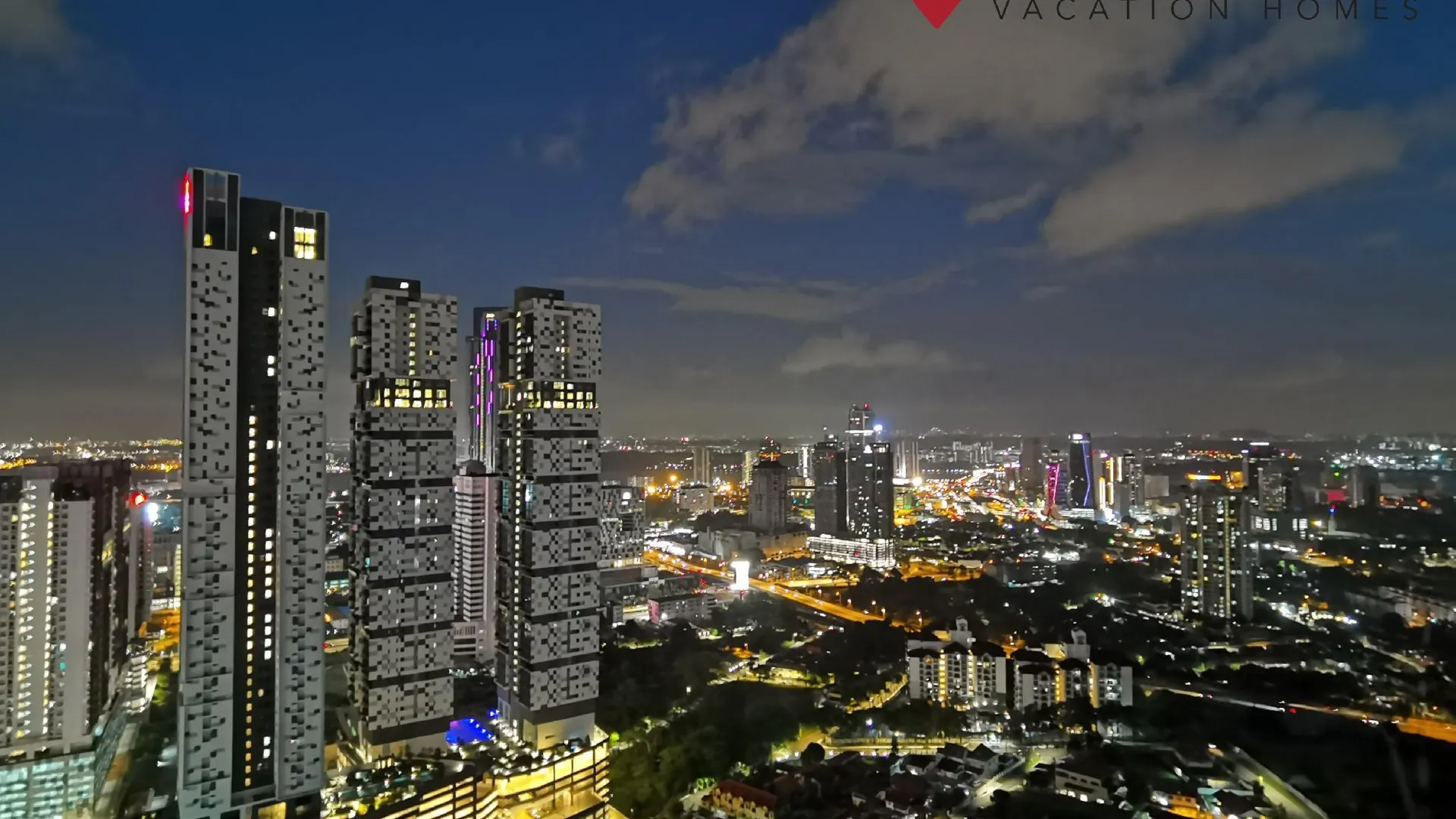 조호바루 / 조호르바루 조호바루 시내의 아파트먼트 (122m², 침실 3개, 프라이빗 욕실 2개) 3성급 싱글룸 전망