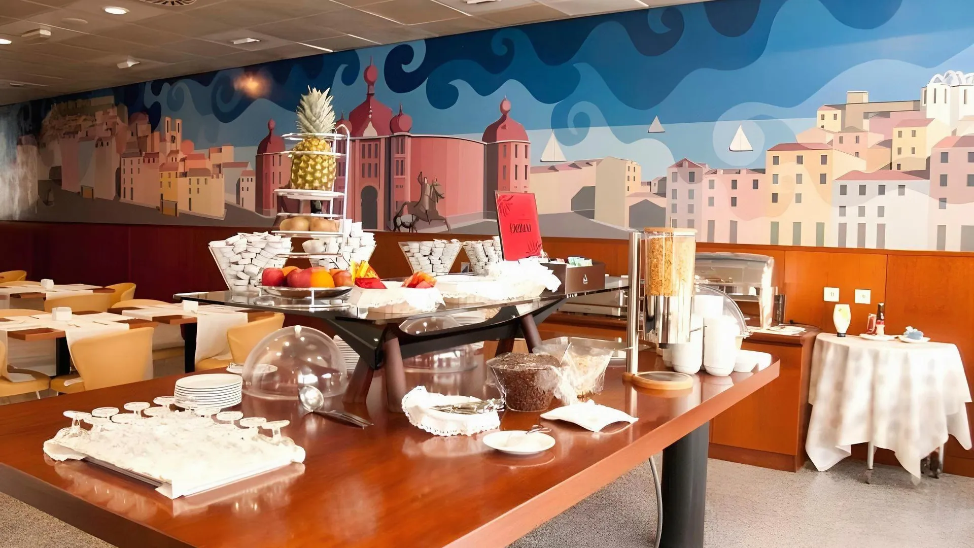 리스본 호텔 3K 마드리드 4성급 호텔 레스토랑