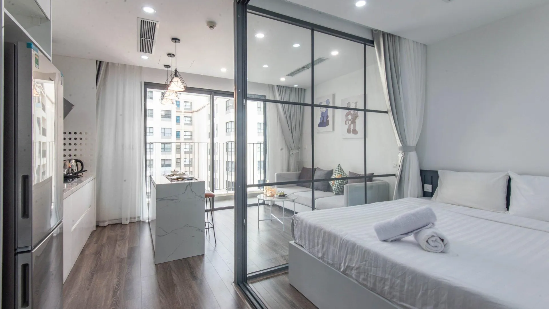 하노이 빈홈 디캐피탈 아파트먼트 5성급 호텔 객실