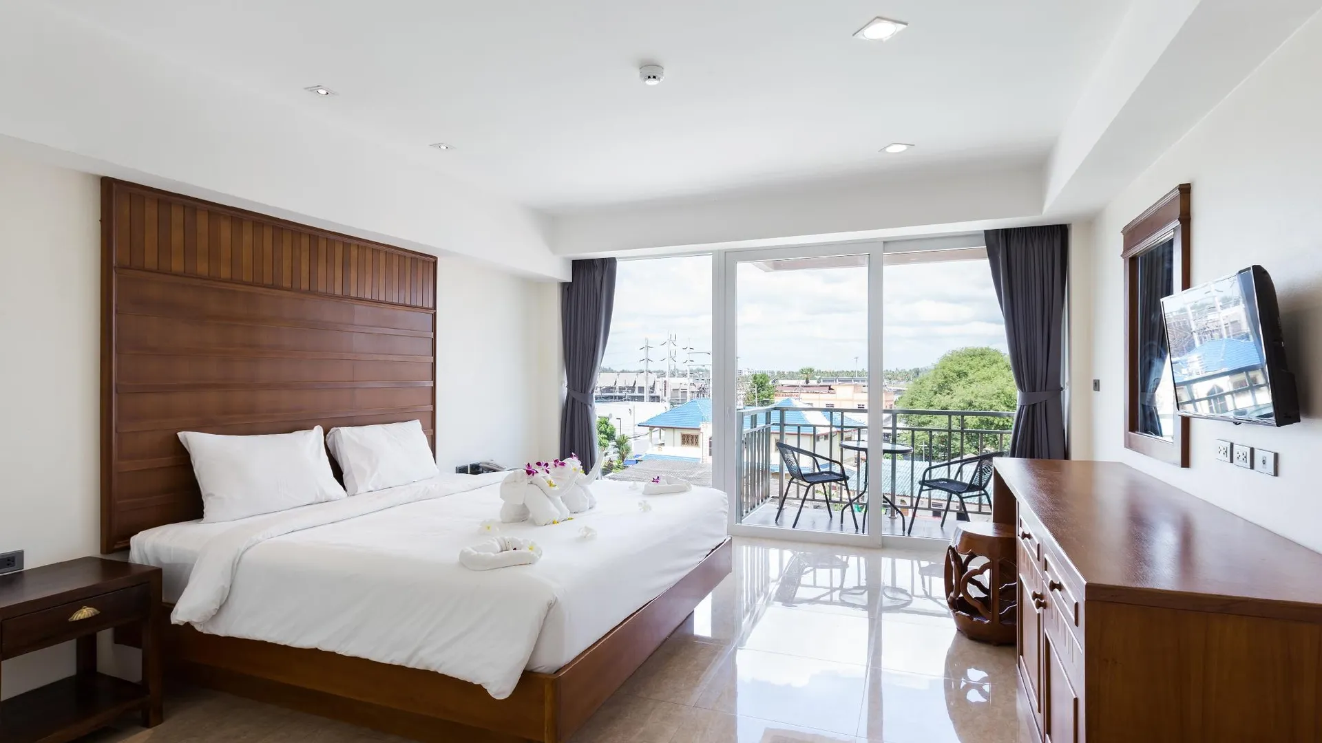 푸켓 데이비드 레지던스 3성급 호텔 스위트룸