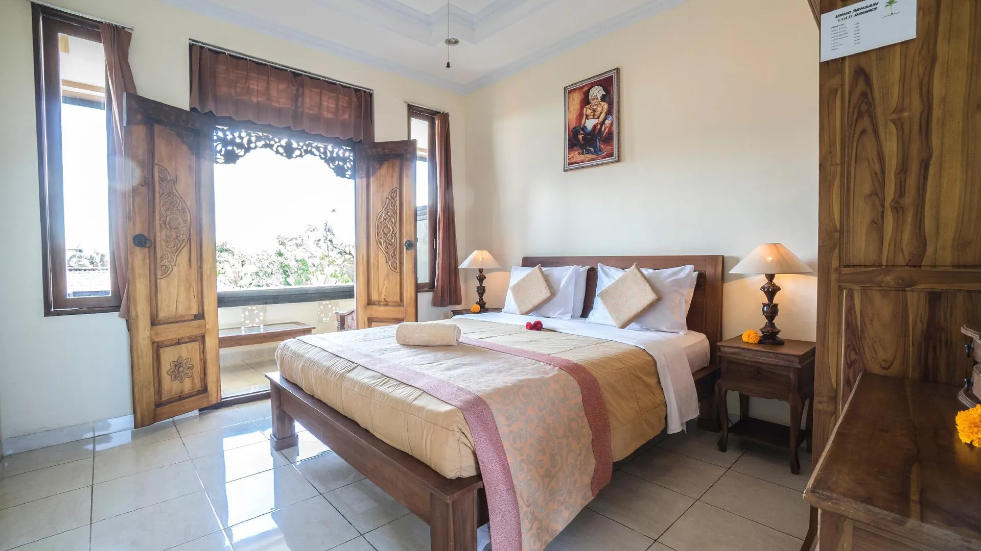 발리 우붓 센사시 방갈로 3성급 호텔 스위트룸