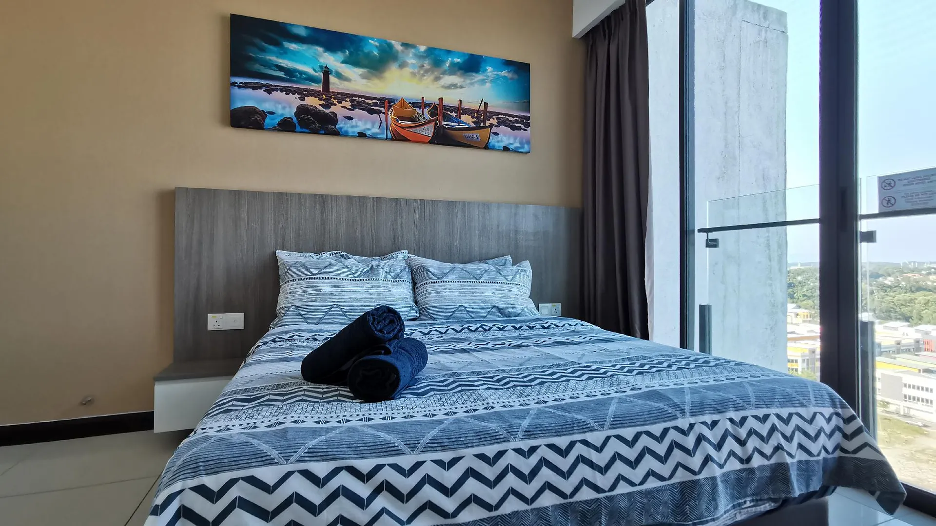 포트 딕슨 PD D’Wharf Waterfront-Sea & City View(Up to 9 pax) 5성급 게스트하우스 스위트룸